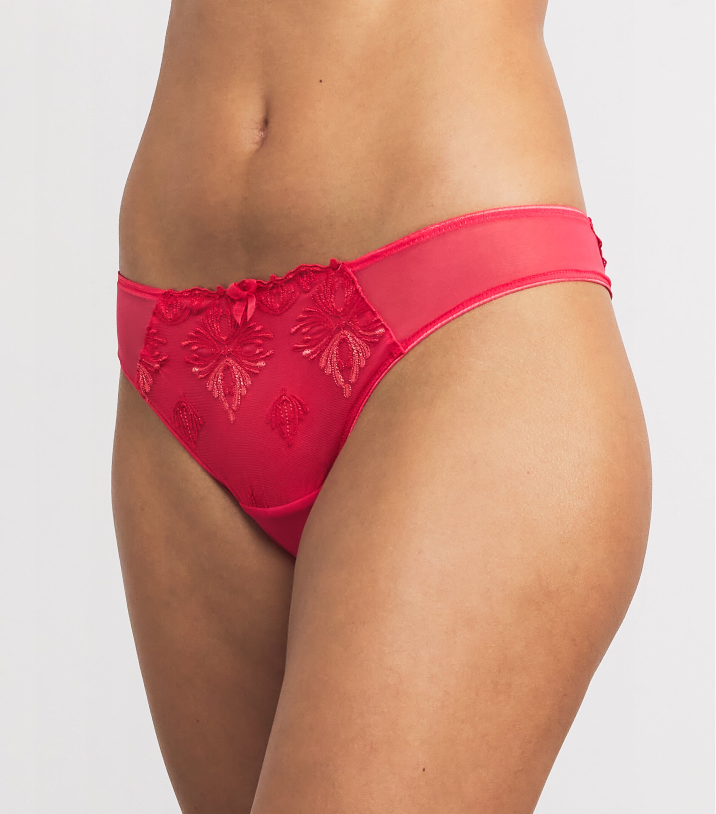 Lace Champs Élysées Tanga Briefs C59/SWEET VELVET Image 2
