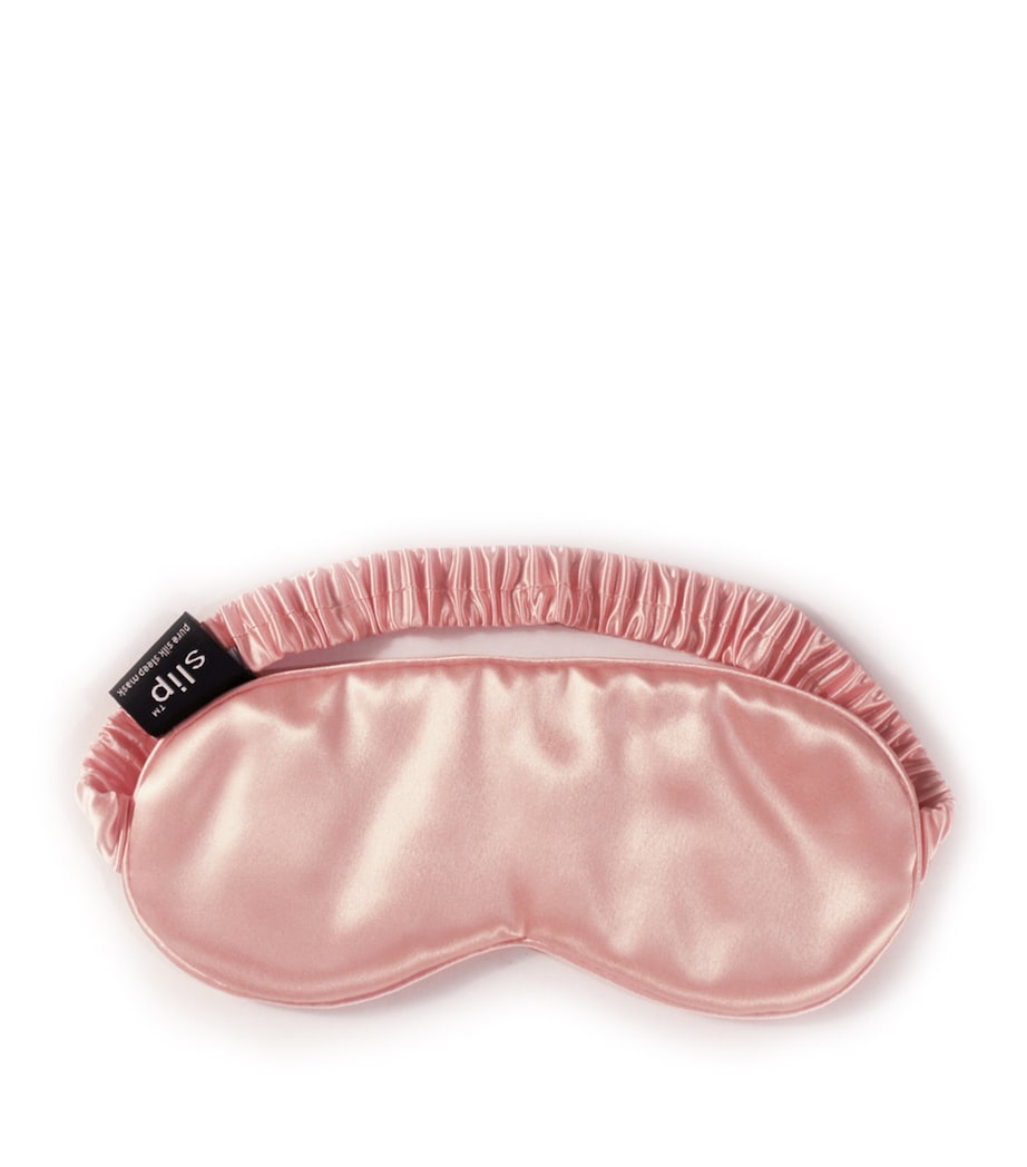 Slip Womens Silk Sleep Mask Pink Image 1