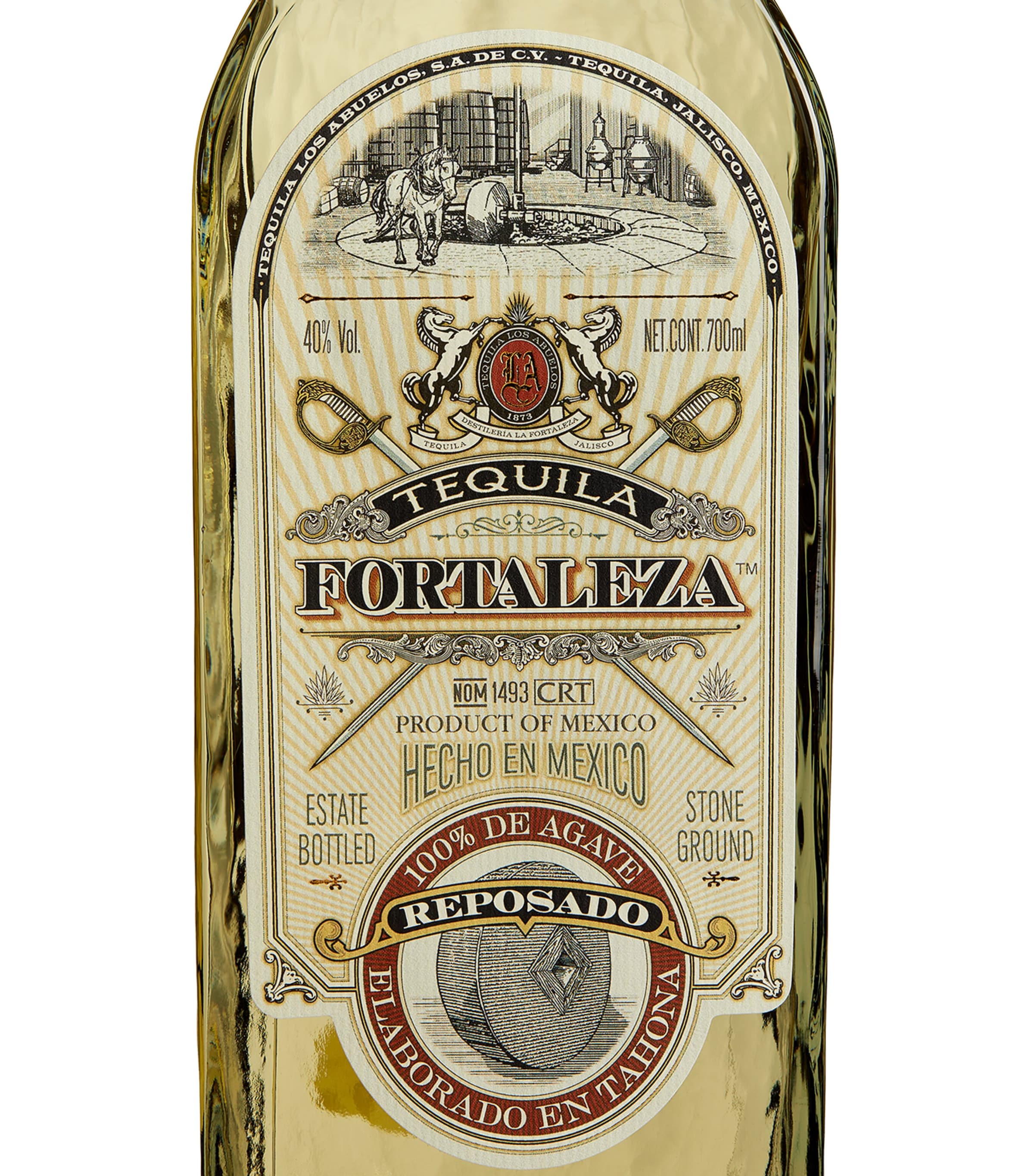 Fortaleza Reposado Tequila (70cl) NO COLOUR Image 2