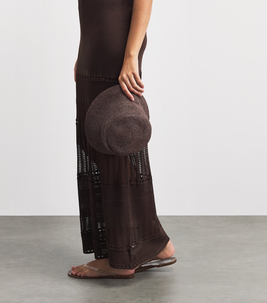 Lack Of Color Raffia Inca Bucket Hat Coco Image 4