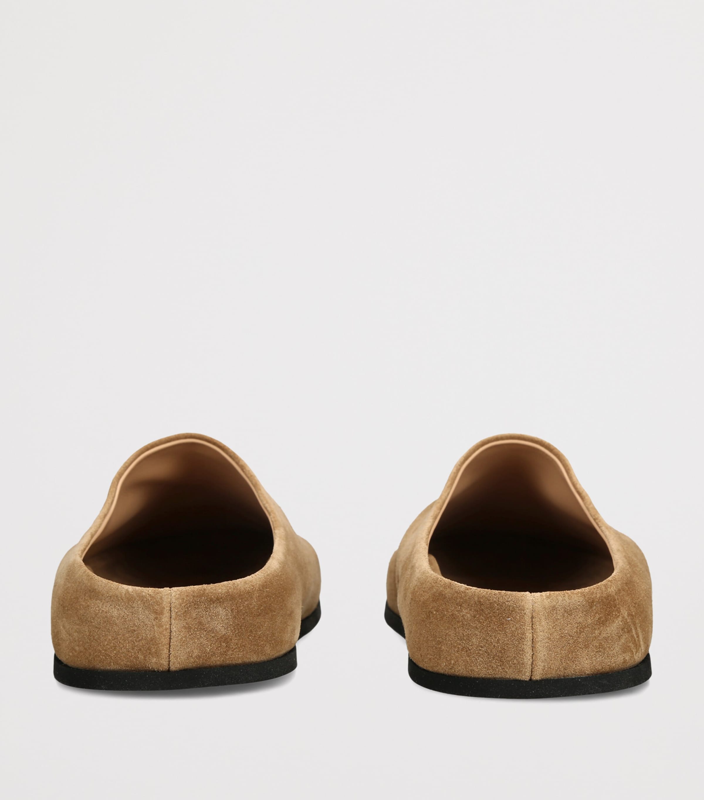 Dear Frances Suede Vico Clogs Camel Image 2