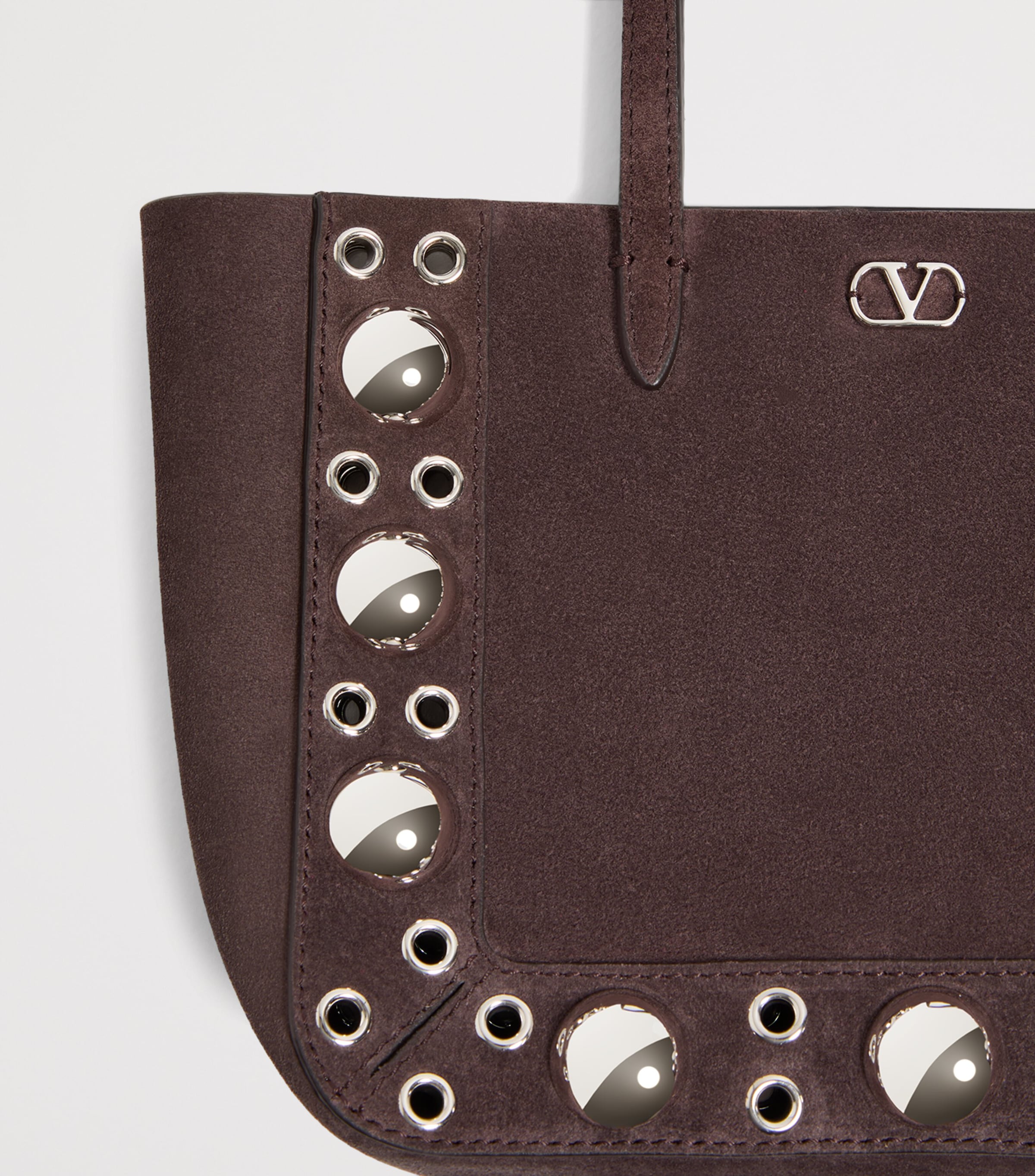 Mini Suede Nellcote Tote Bag 0TO Image 6