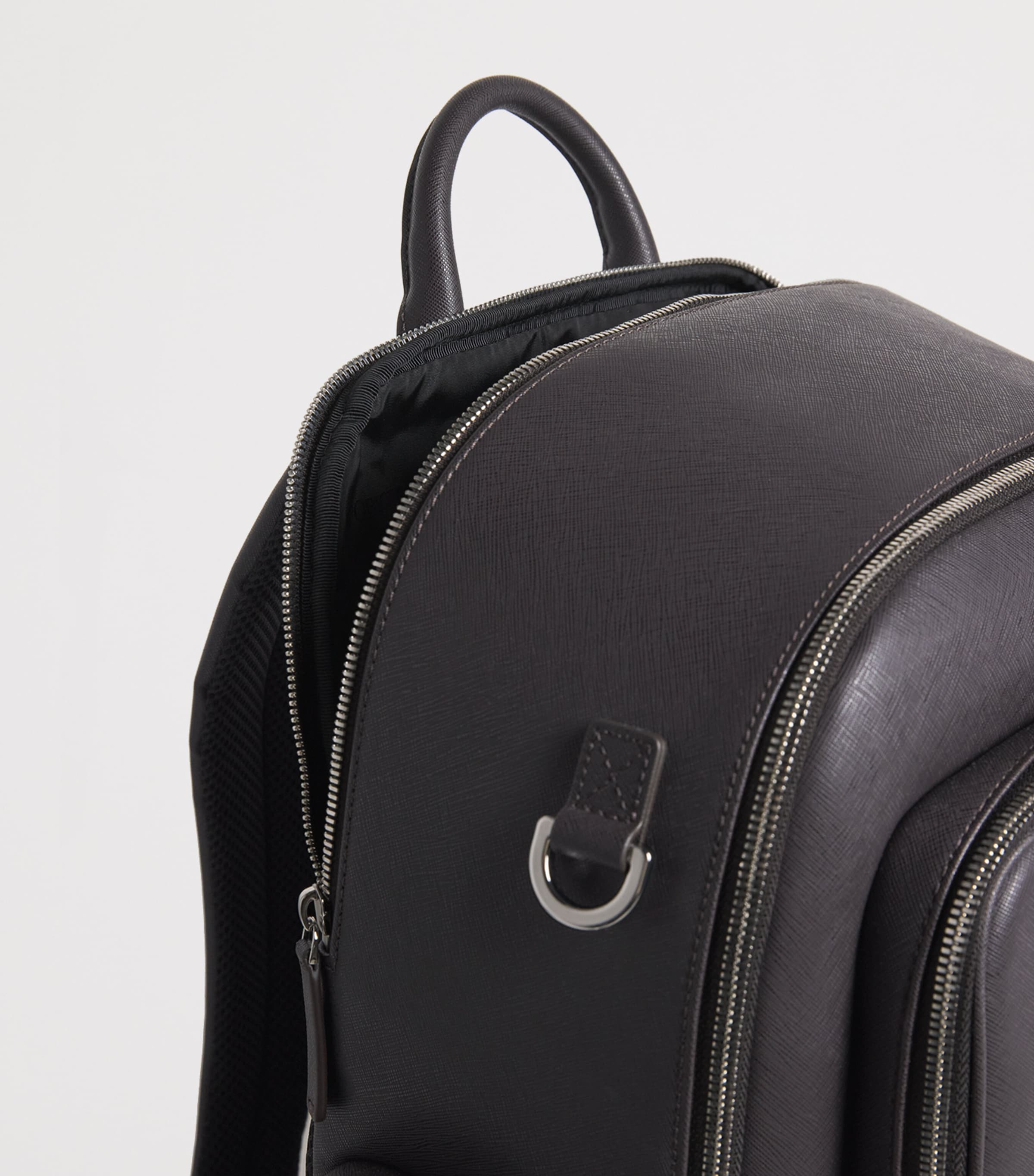 Emporio Armani Faux Leather Backpack Image 5