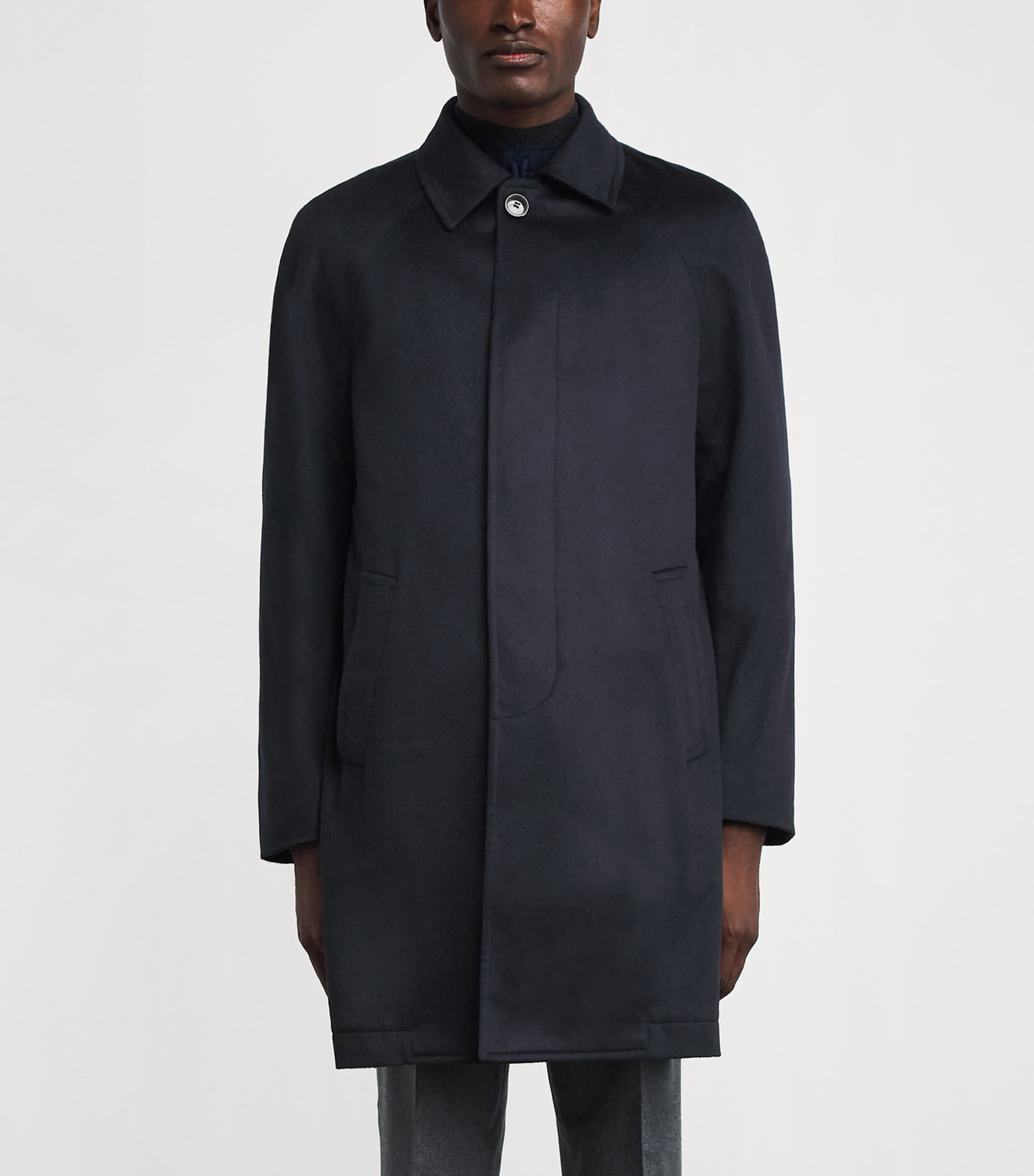 Cashmere Coat NVY NAVY Image 3