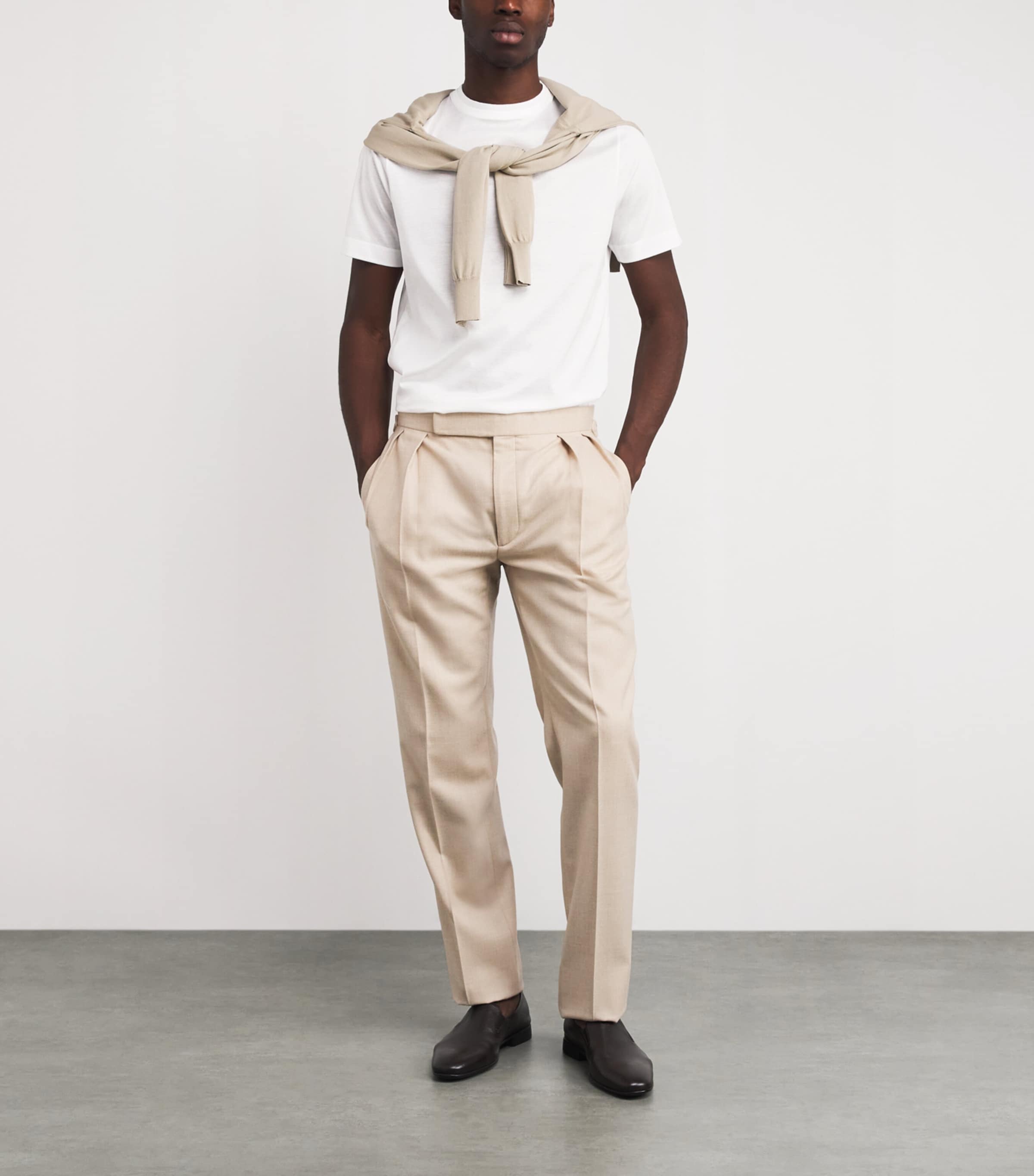 Cotton Double-Neck T-Shirt 1 Image 2