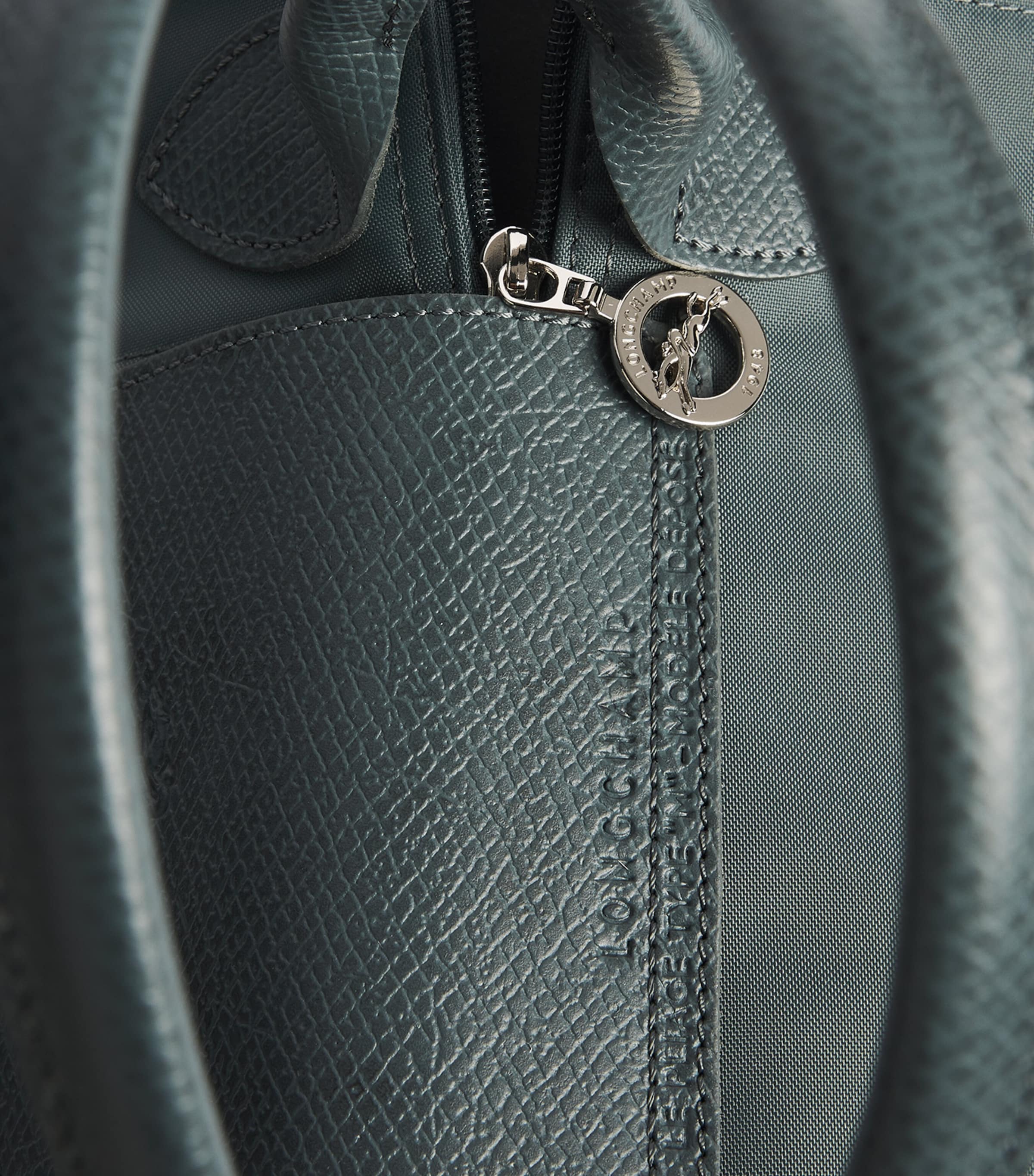 Longchamp Medium Le Pliage One Tote Bag Anthracite Image 6