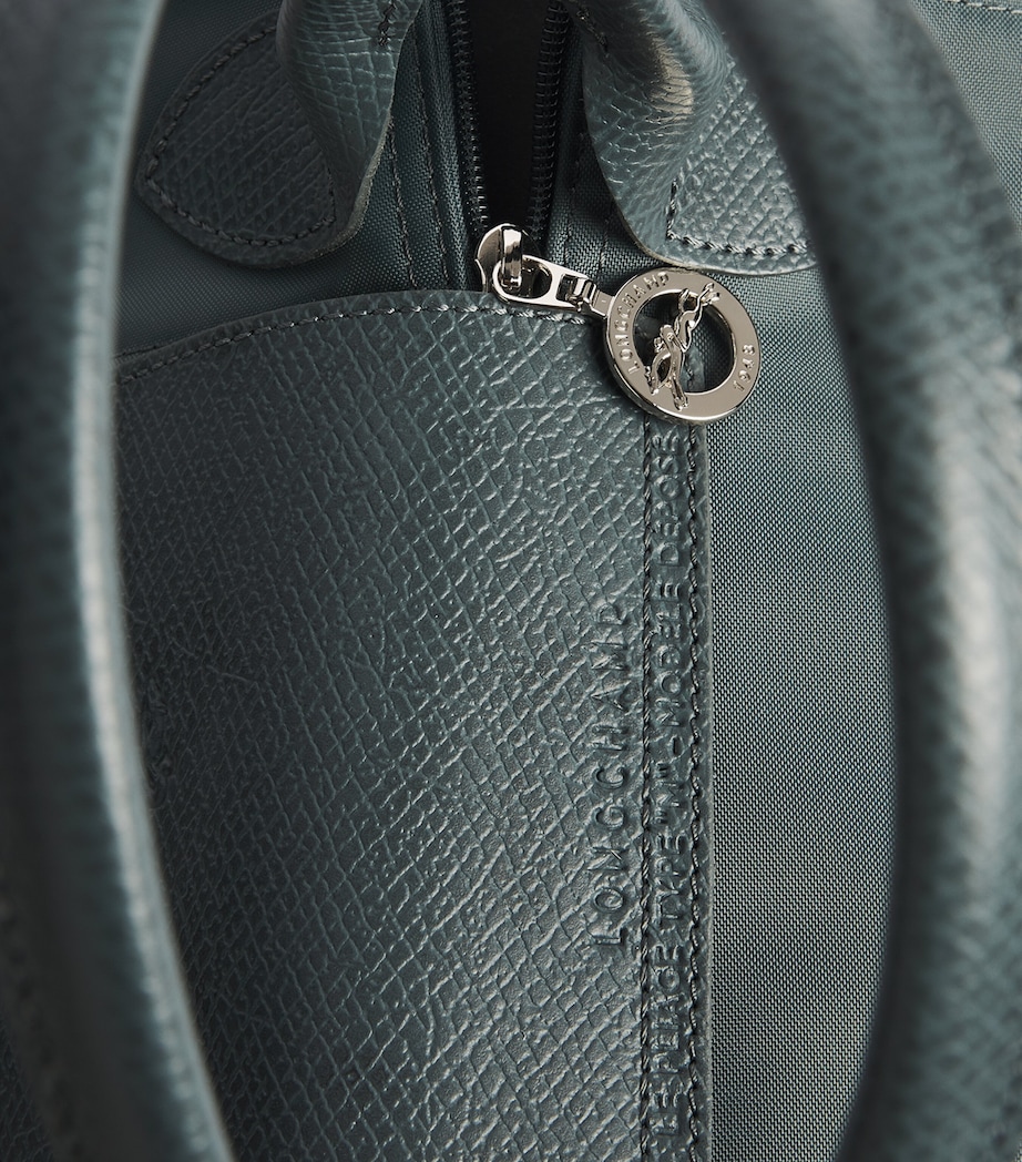Longchamp Medium Le Pliage One Tote Bag Anthracite Image 6