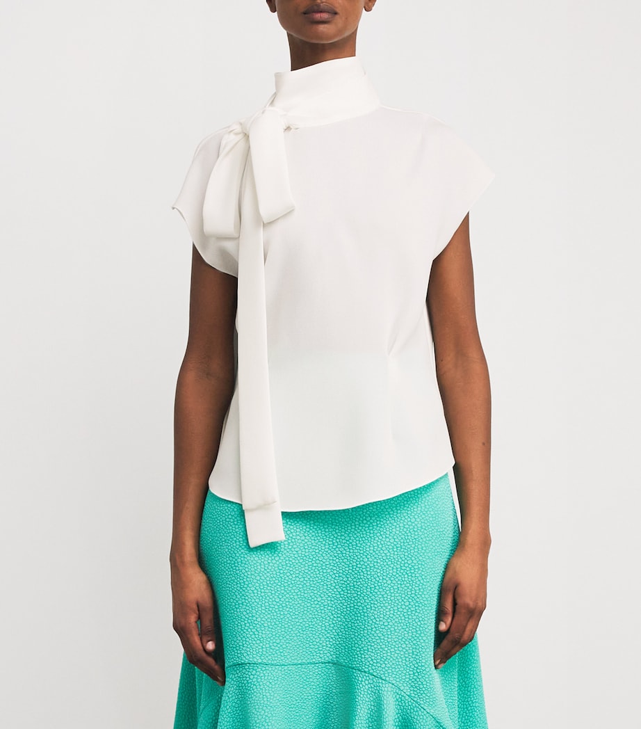 Tie-Neck Blouse IVO Image 3