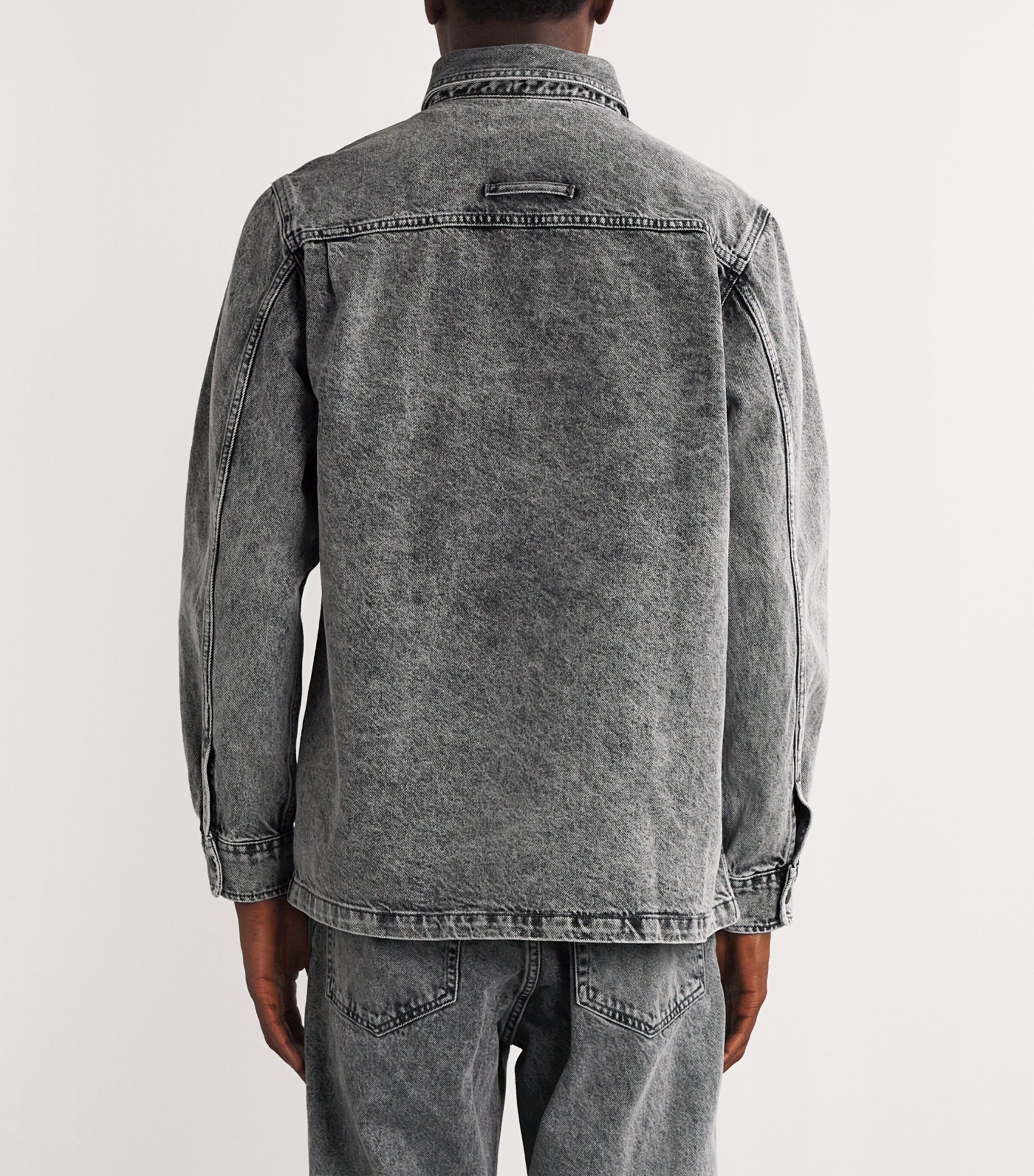 Denim Sadamon B Overshirt FROSTED Image 4