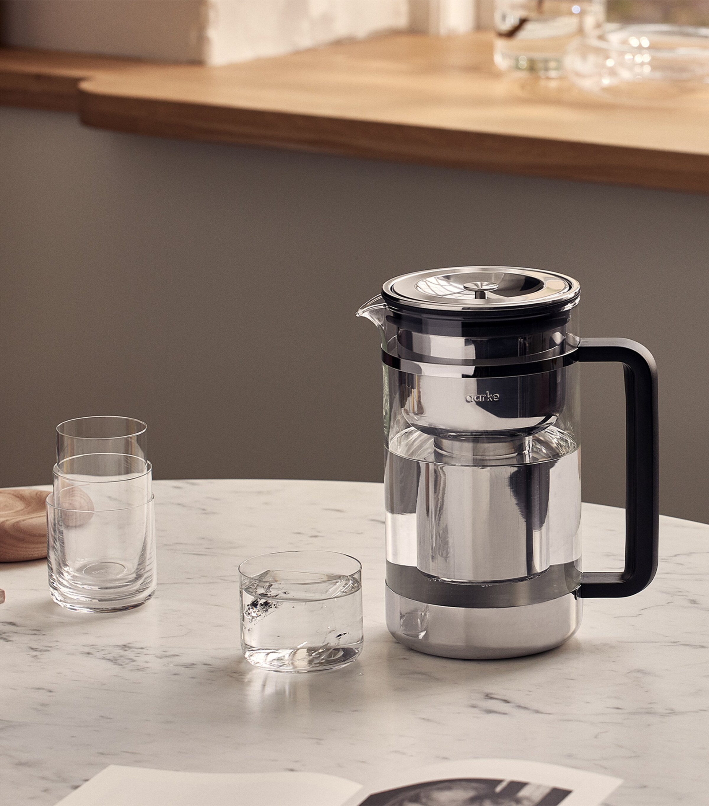 Purifier Water Filter Jug (1.7L) GLASS Image 2