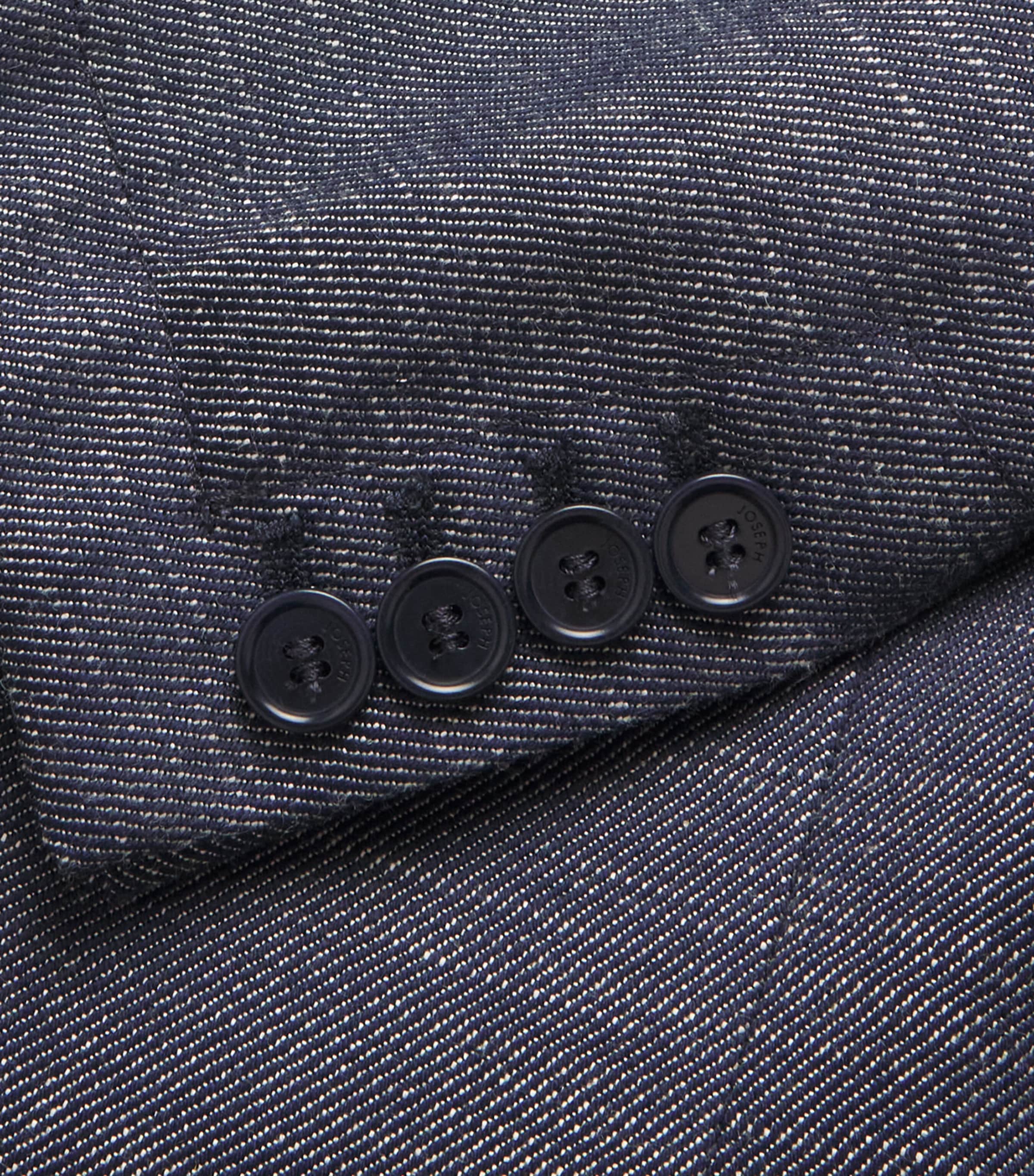 Cassini Denim Blazer COBALT Image 5