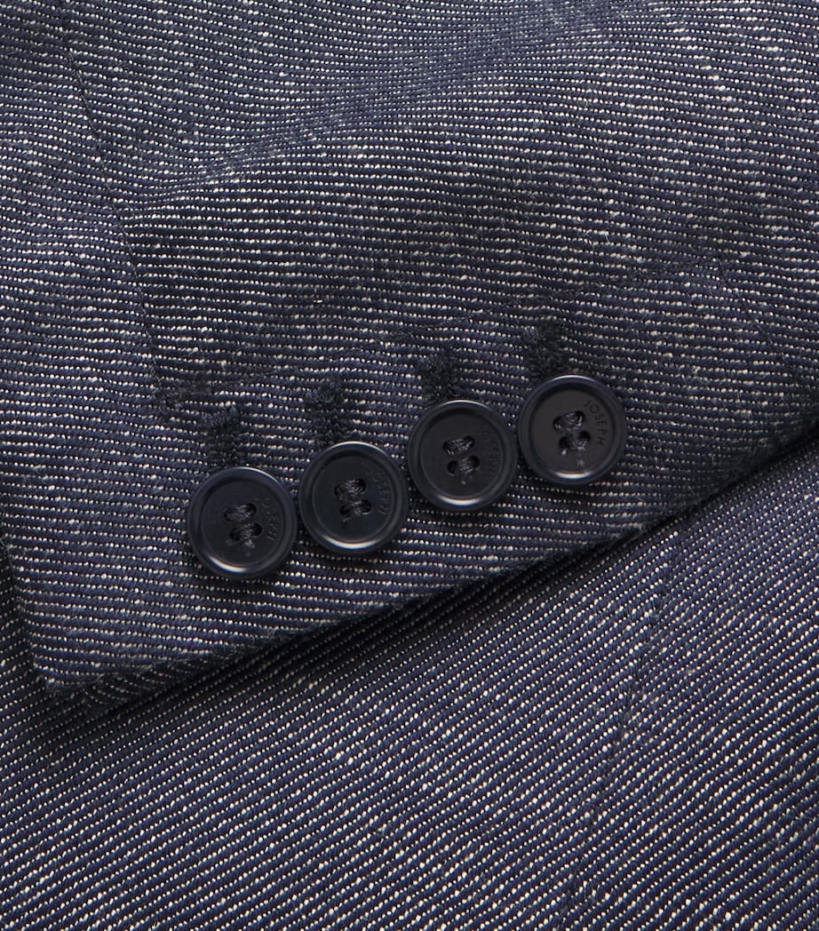 Cassini Denim Blazer COBALT Image 5