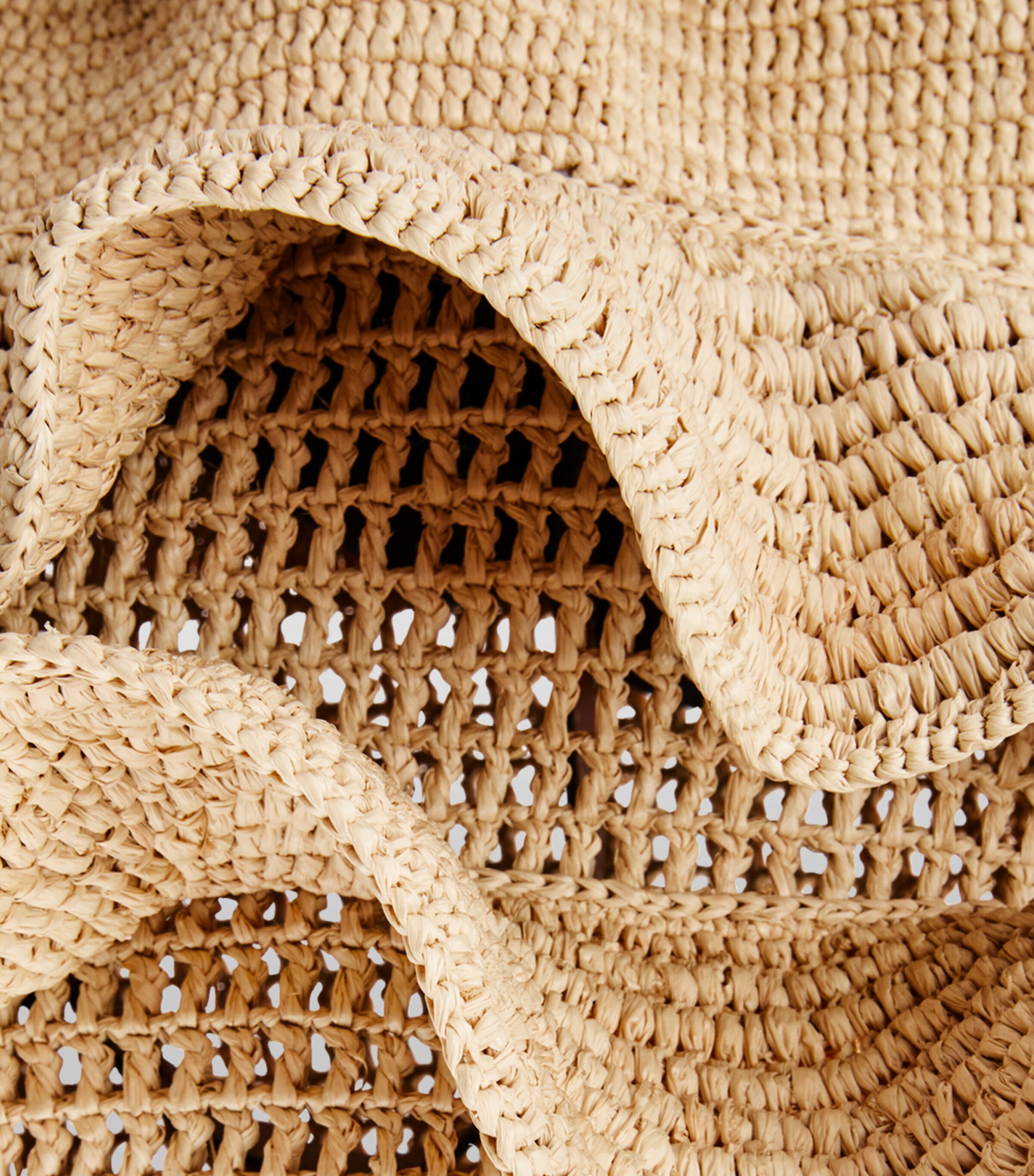 LOEWE Beige x Paula’s Ibiza Raffia Ruffled Balloon Bag | Harrods US