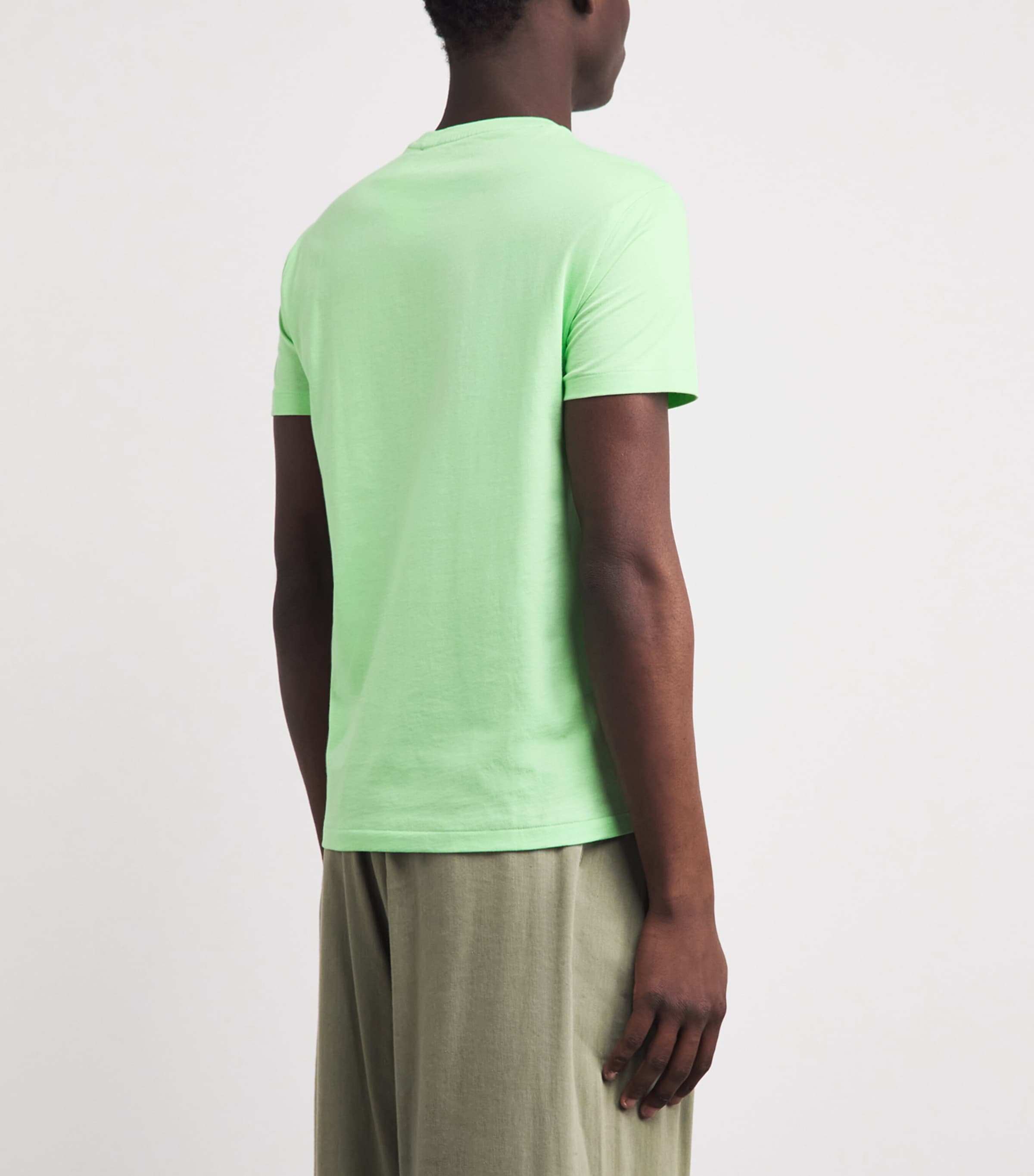 Polo Ralph Lauren Mens Cotton Custom Slim-Fit T-Shirt Cruise Image 5