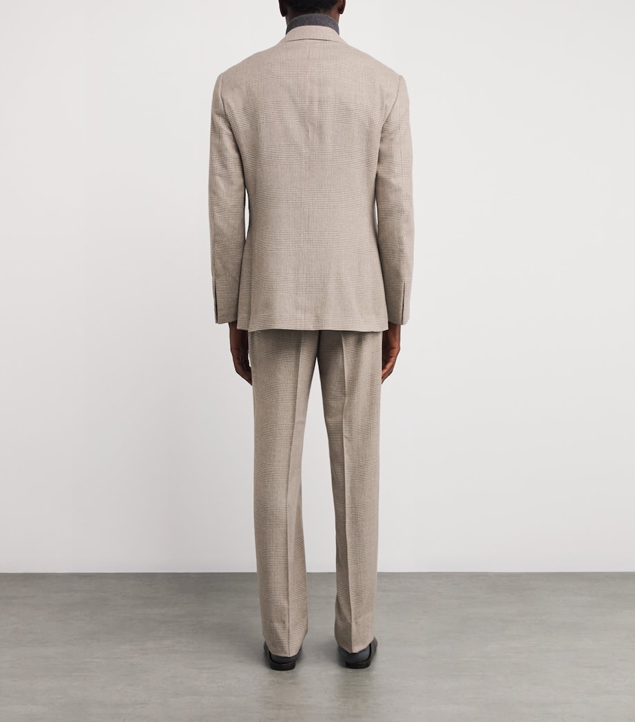 Wool-Silk-Cashmere 2-Piece Suit TRUFF MULTI Image 4
