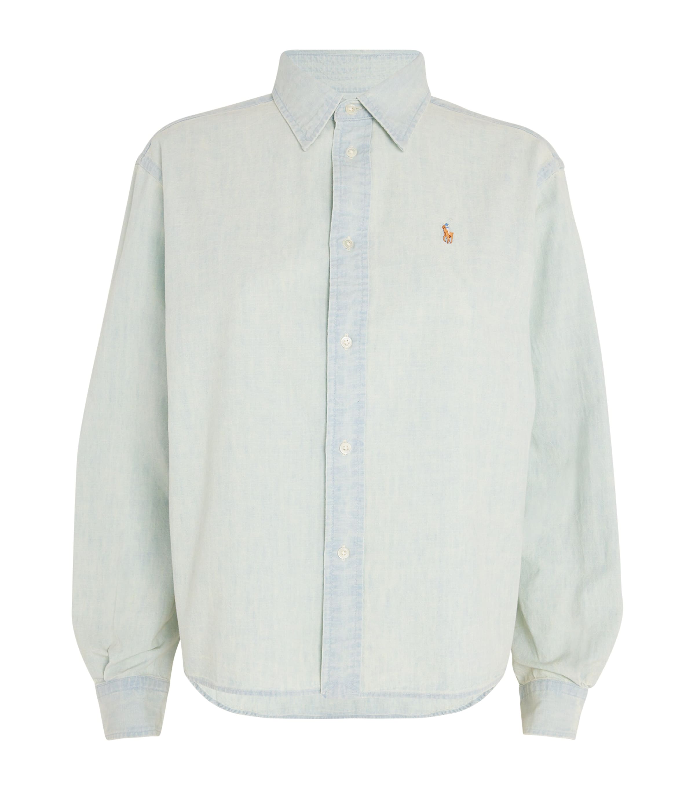 Polo Ralph Lauren Cotton Polo Pony Shirt In Blue