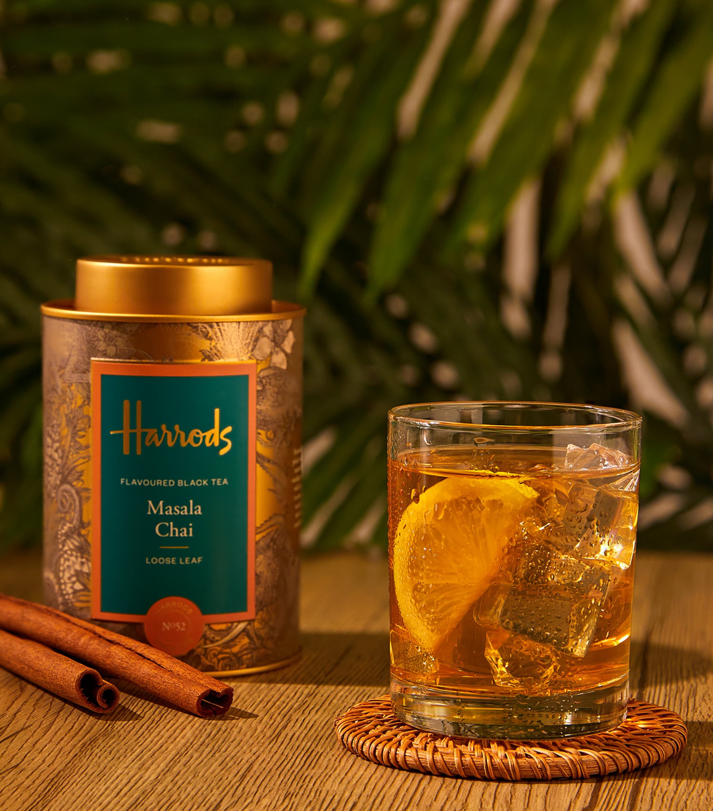 Harrods No. 52 Masala Chai Flavoured Black Loose Leaf Tea (125g) | Gifts | Designers | Harrods | Tea | Loose Leaf Tea | Gifts for Foodies Harrods No. 52 Masala Chai Flavoured Black Loose Leaf Tea (125g) | Gifts | Designers | Harrods | Tea | Loose Leaf Tea | Gifts for Foodies