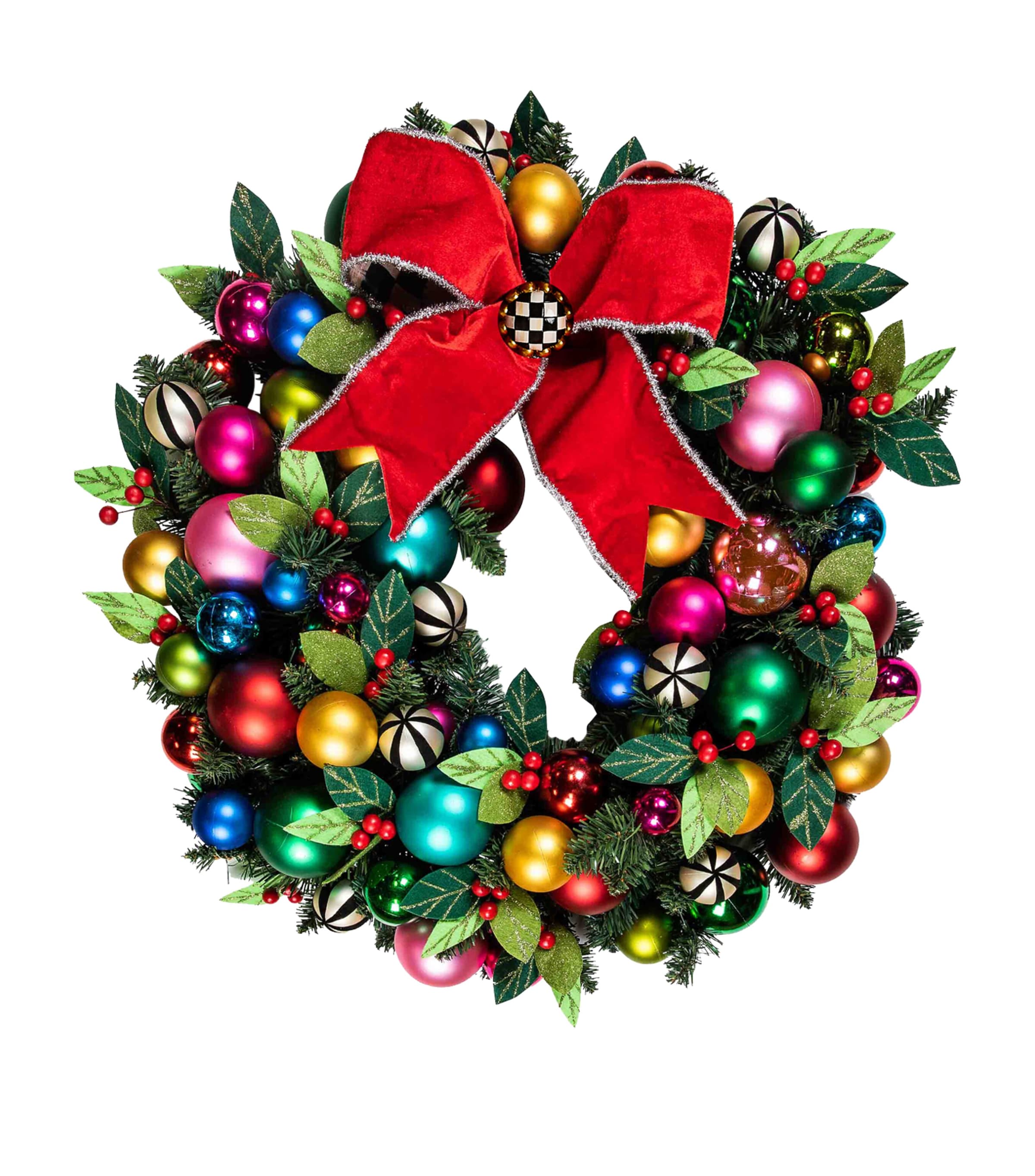 Mackenzie-childs Jubilee Christmas Wreath