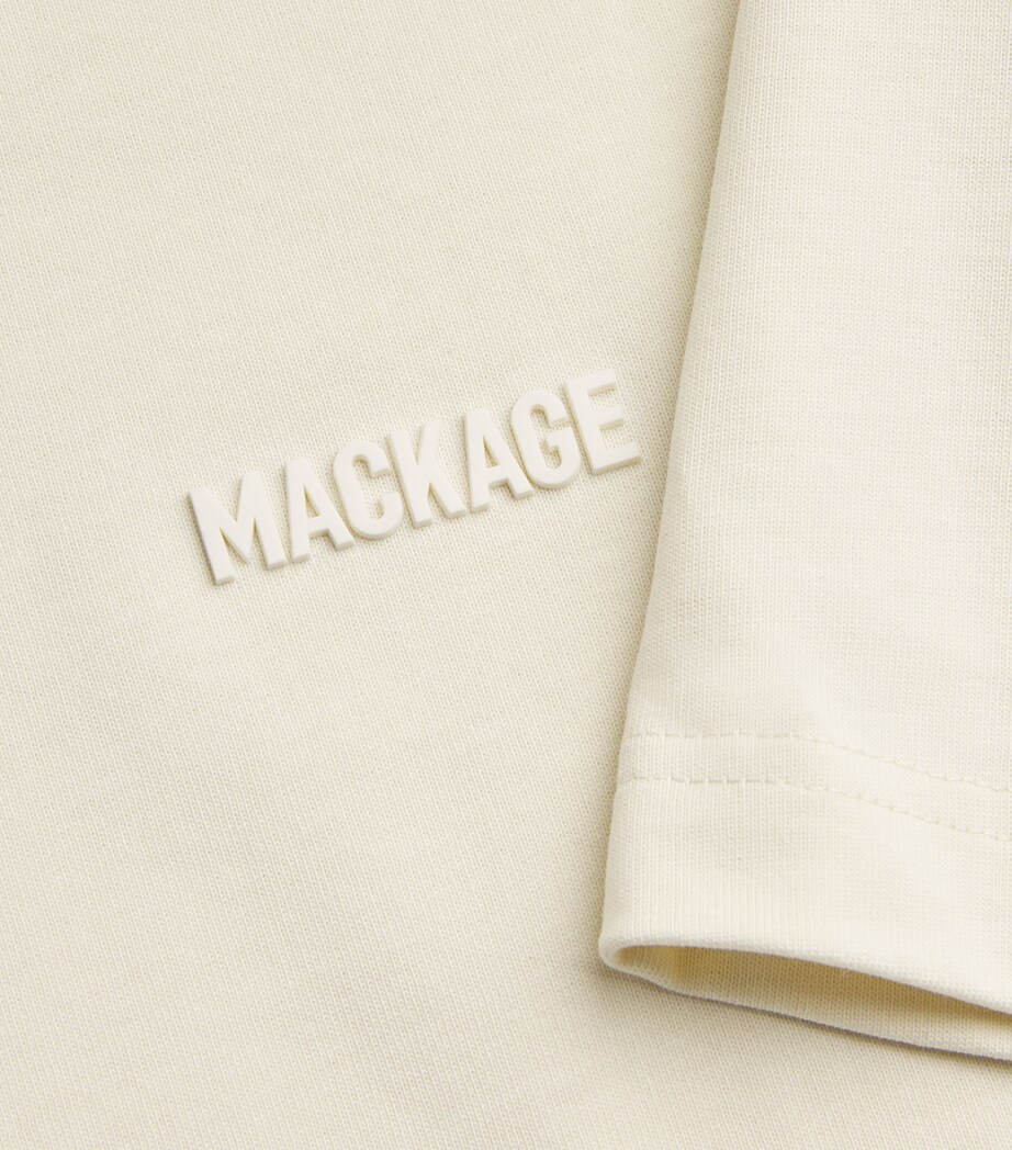 Organic Cotton Logo T-Shirt CREAM Image 5