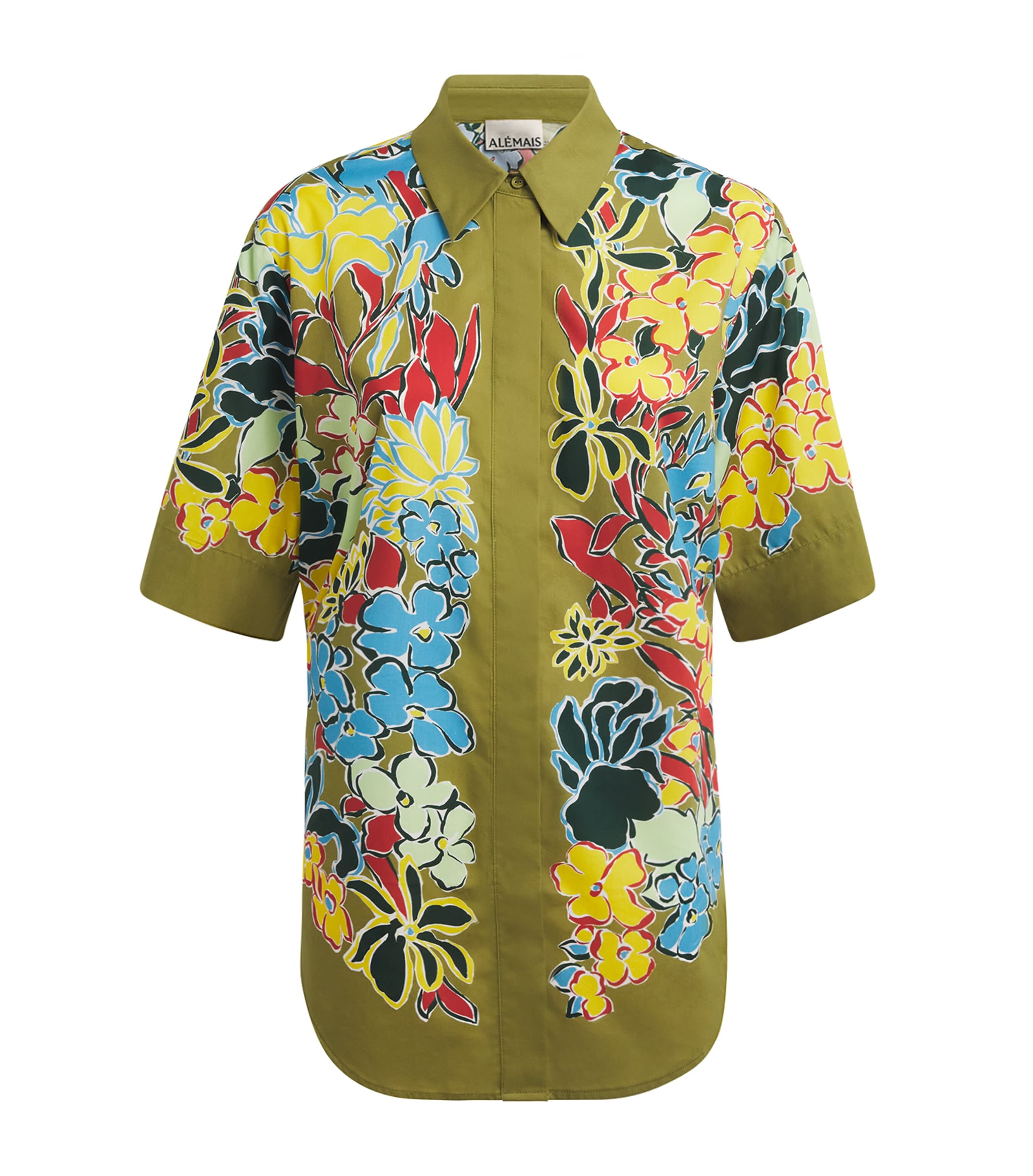 ALEMAIS Womens Floral Solstice Shirt Image 1