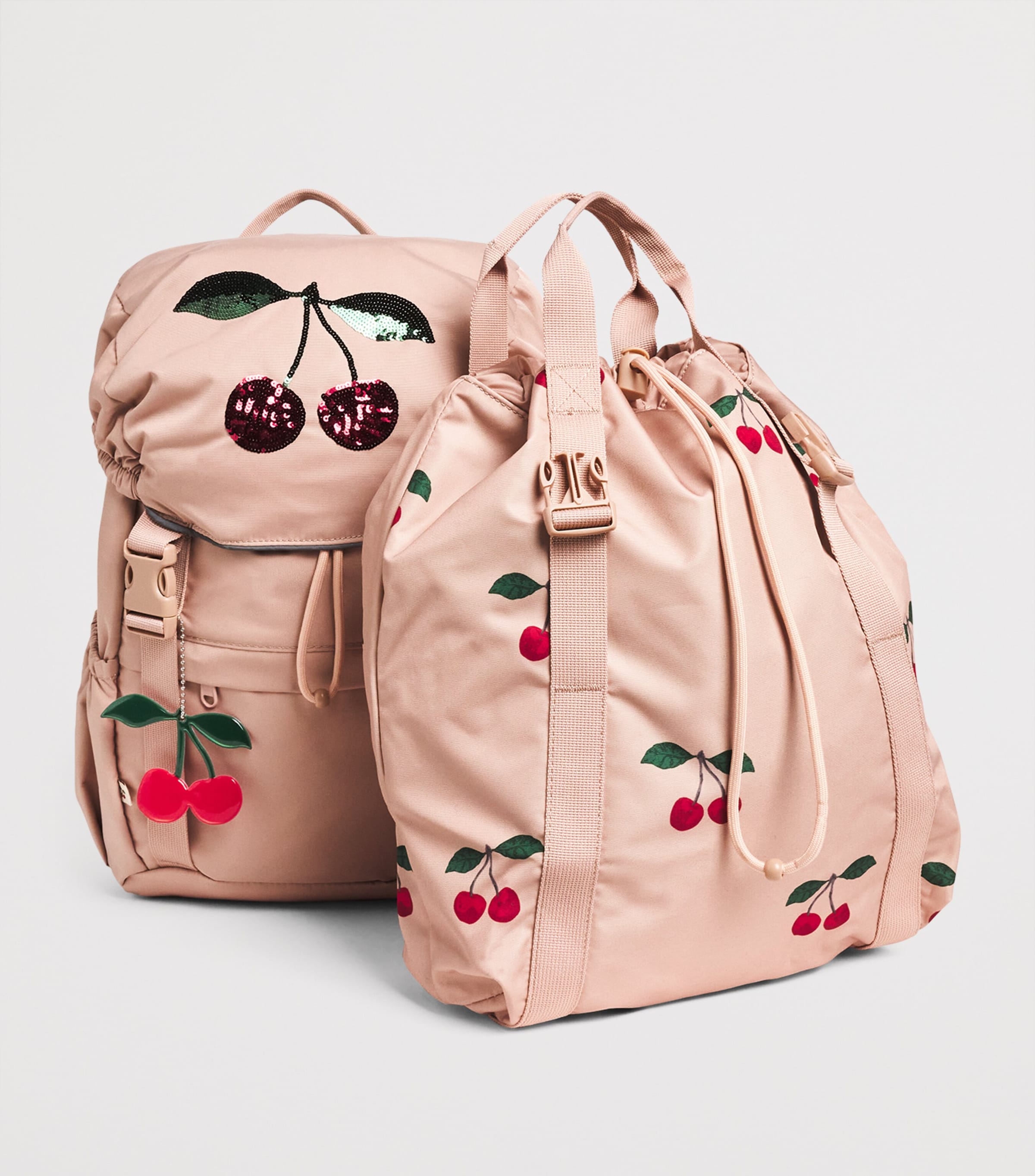 Sequin Cherry Clover Backpack S30036MAHOGANY ROSE Image 4