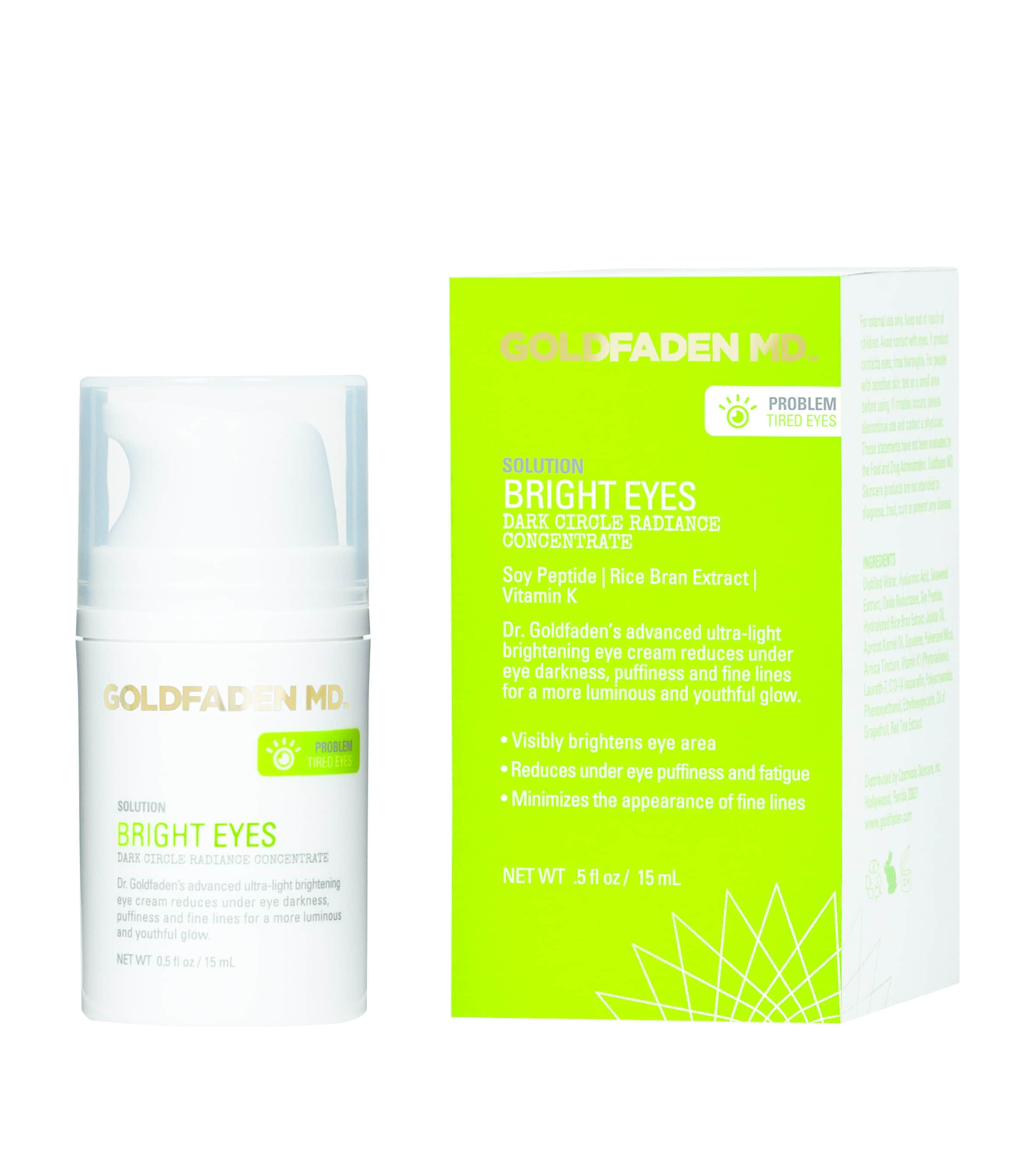 Goldfaden Md Bright Eyes Dark Circle Radiance Concentrate