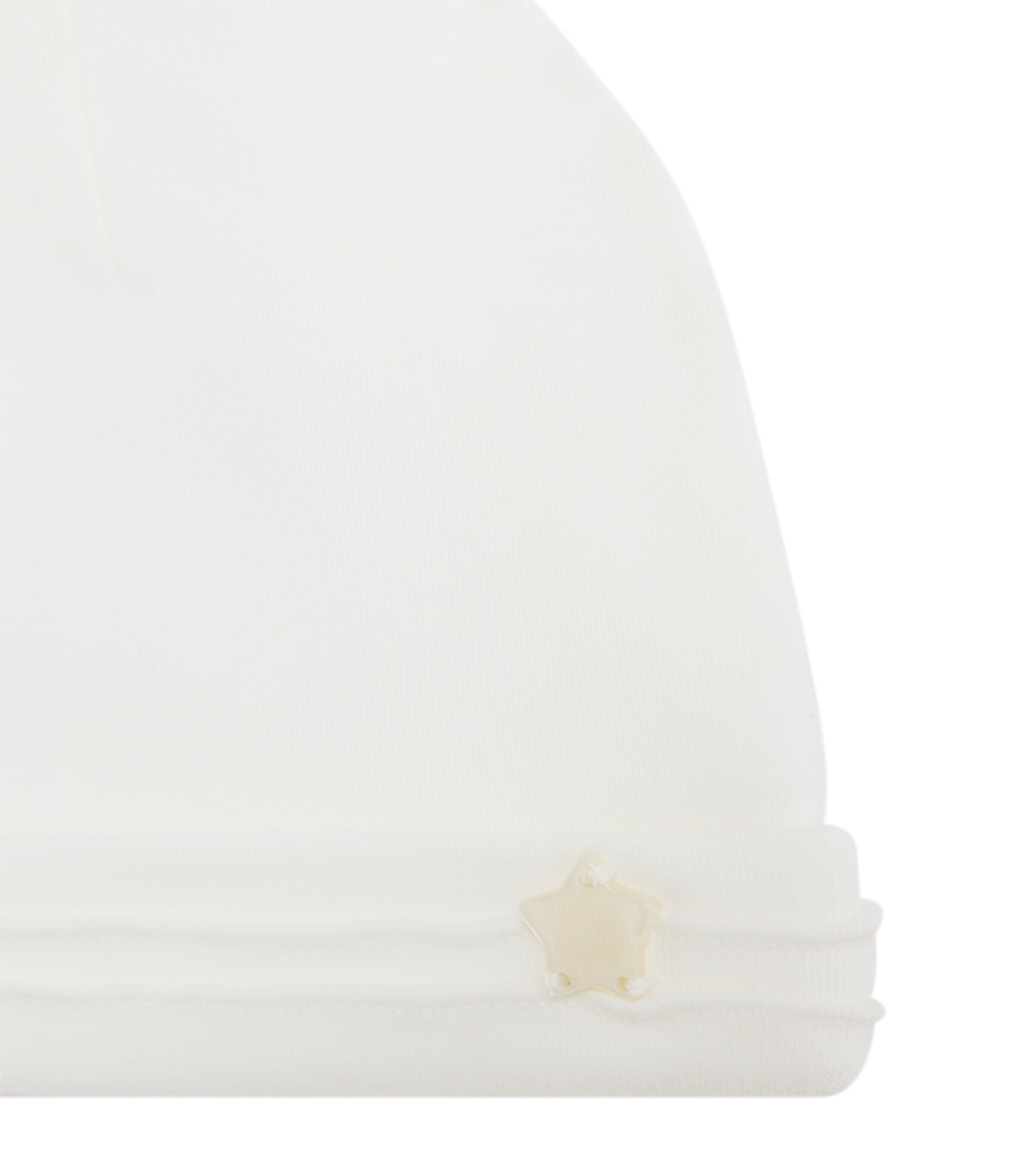 Knitted Star Beanie 13NACRE Image 2