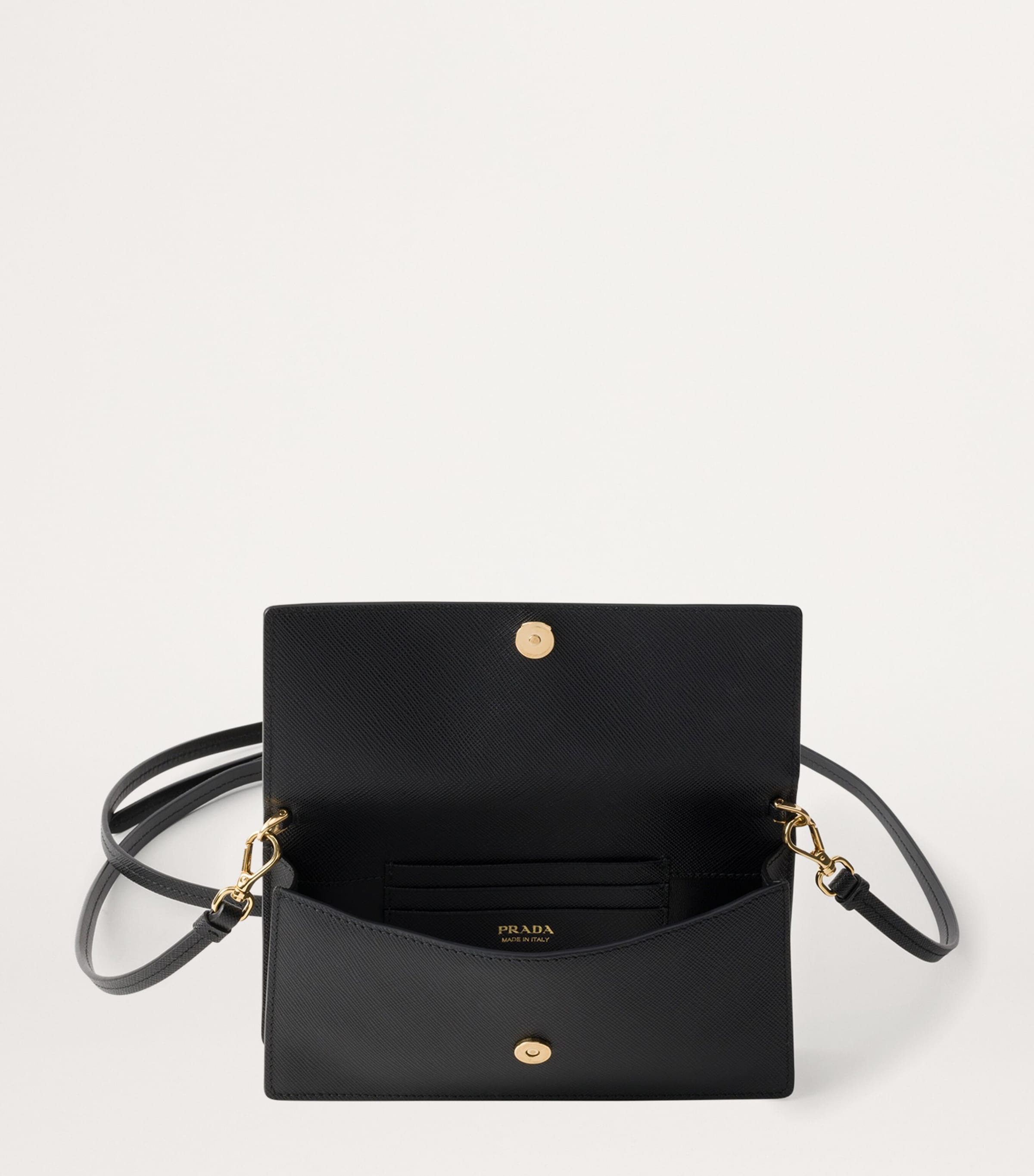 Prada Black Mini Saffiano Leather Cross-Body Bag | Harrods UK Prada Black Mini Saffiano Leather Cross-Body Bag | Harrods UK
