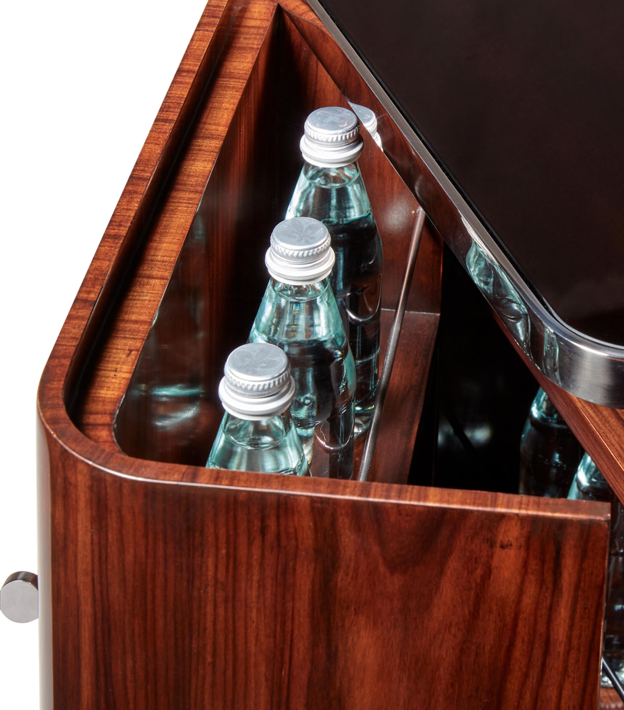 Rosewood and Stainless Steel Duke Bar PENTHOUSE ROSEWOOD Image 9