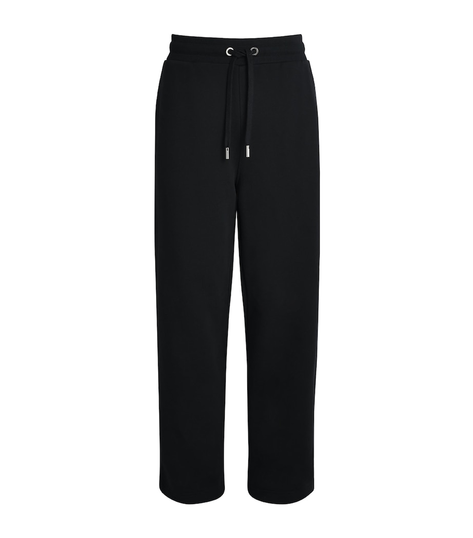 AMI Paris Mens Cotton Ami de Coeur Sweatpants Noir Image 1