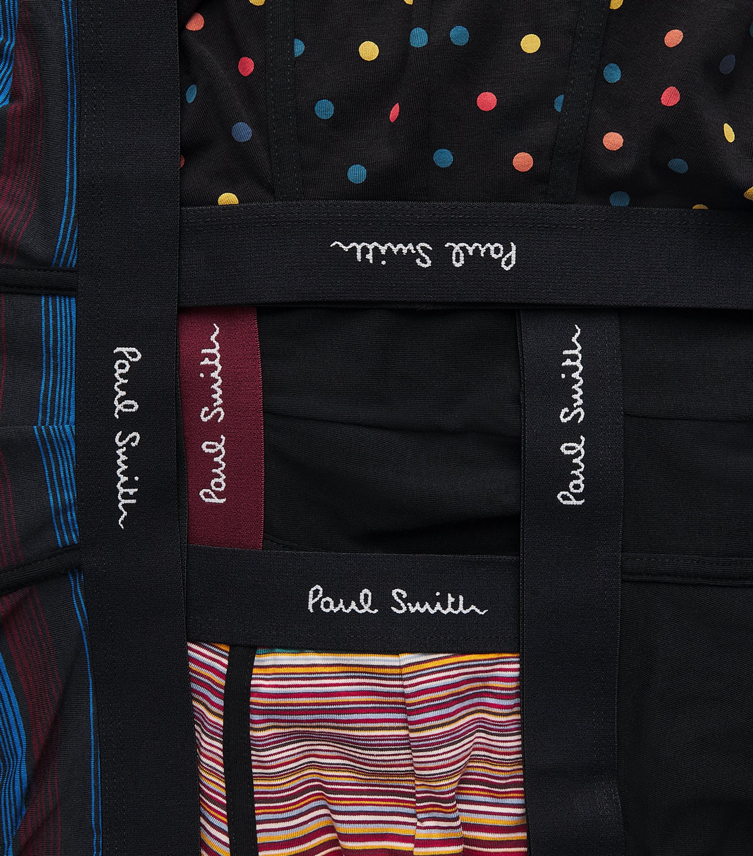 Stretch-Cotton Trunks (Pack of 5) 1A MUTICOLOUR Image 5