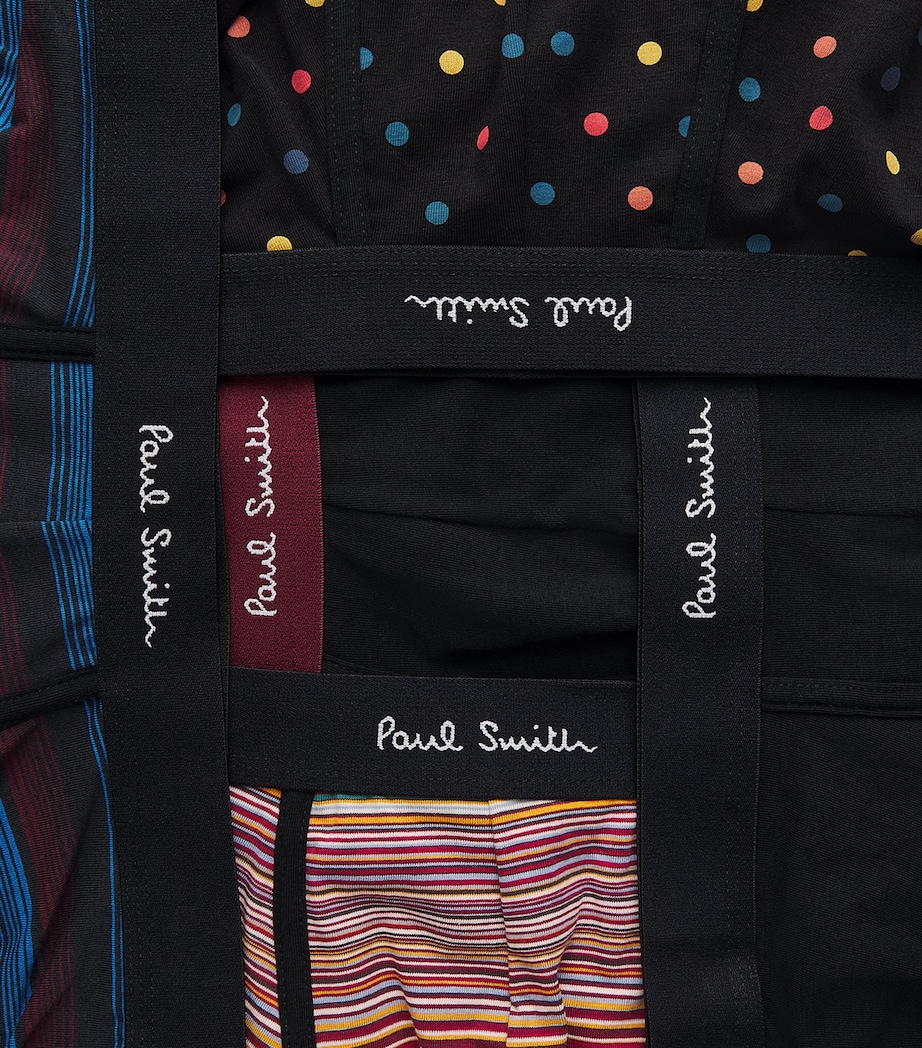 Stretch-Cotton Trunks (Pack of 5) 1A MUTICOLOUR Image 5