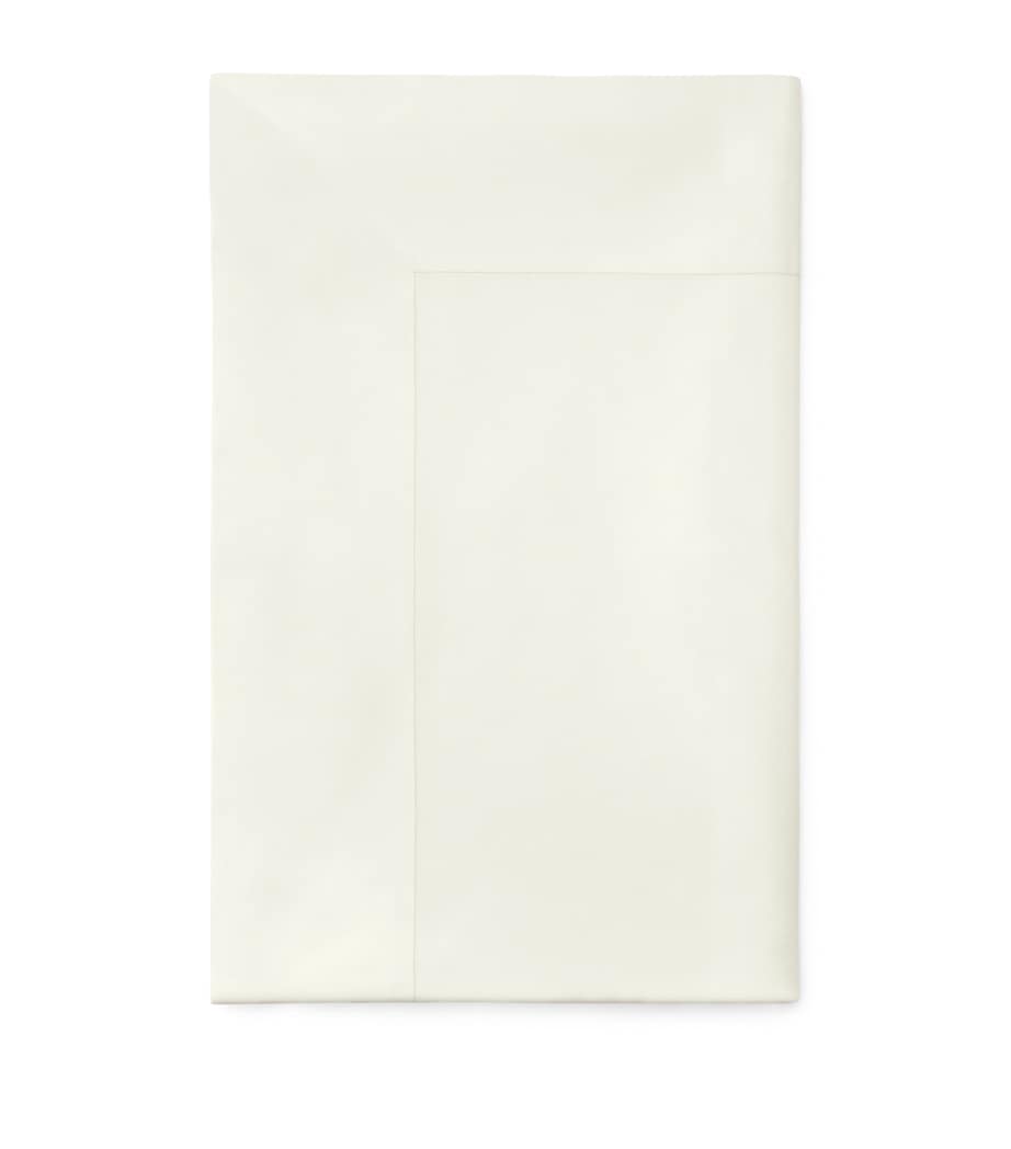 Pratesi Angel Luxe Super King Flat Sheet (300cm x 270cm) Ivory Image 1