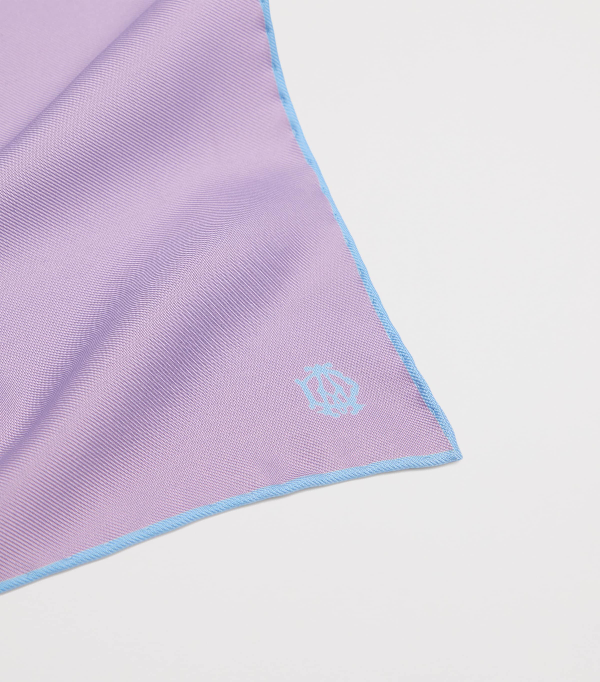 Dunhill Mulberry Silk Pocket Square Image 2