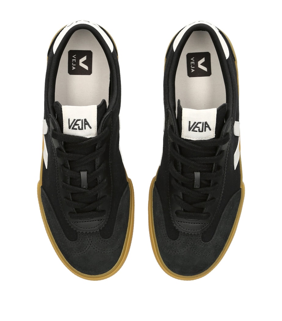 Veja Canvas Volley Sneakers Blk/white Image 4