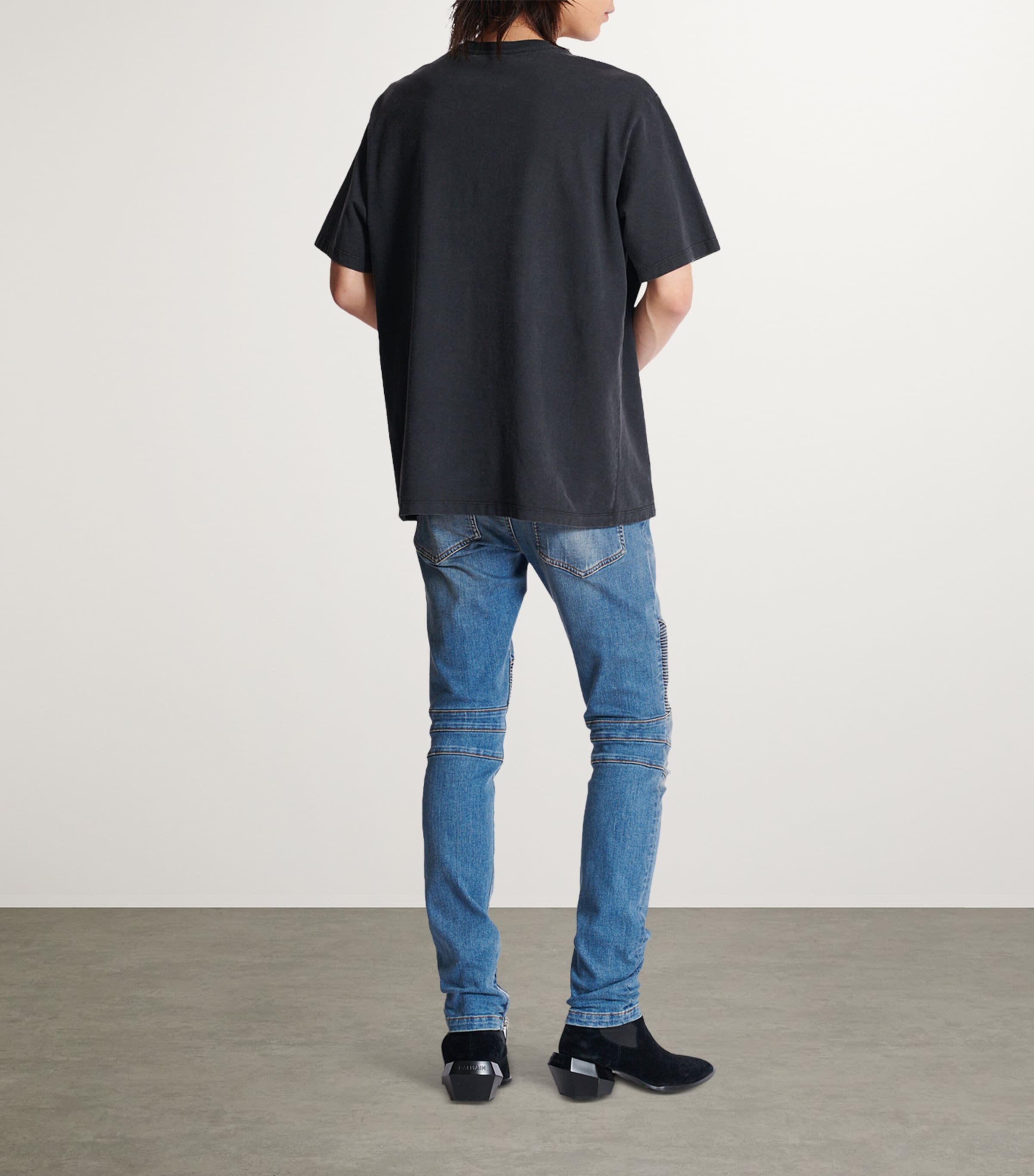 Cotton Logo T-Shirt YGD GRIS/GRIS Image 6