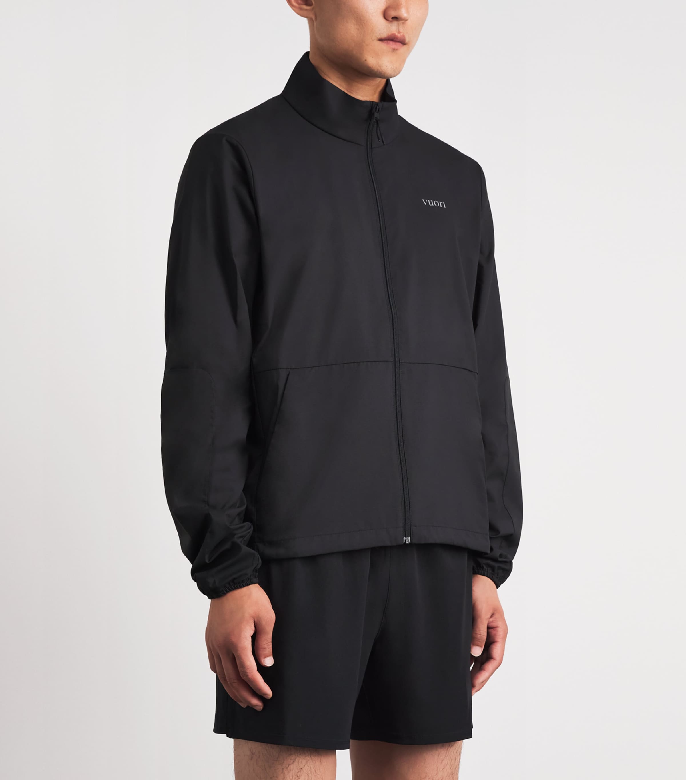 VUORI Mens Terrain Track Jacket Blk Black Image 4