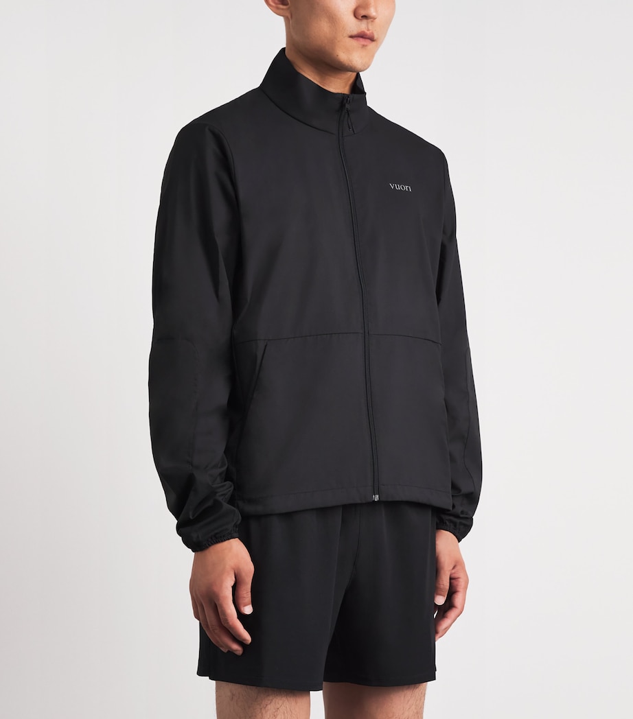 VUORI Mens Terrain Track Jacket Blk Black Image 4