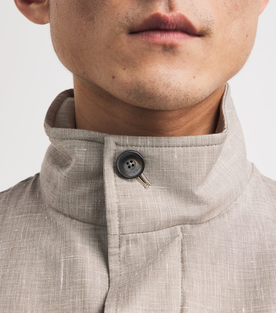 Linen-Wool-Silk Jacket 1985CHANTILLY Image 3