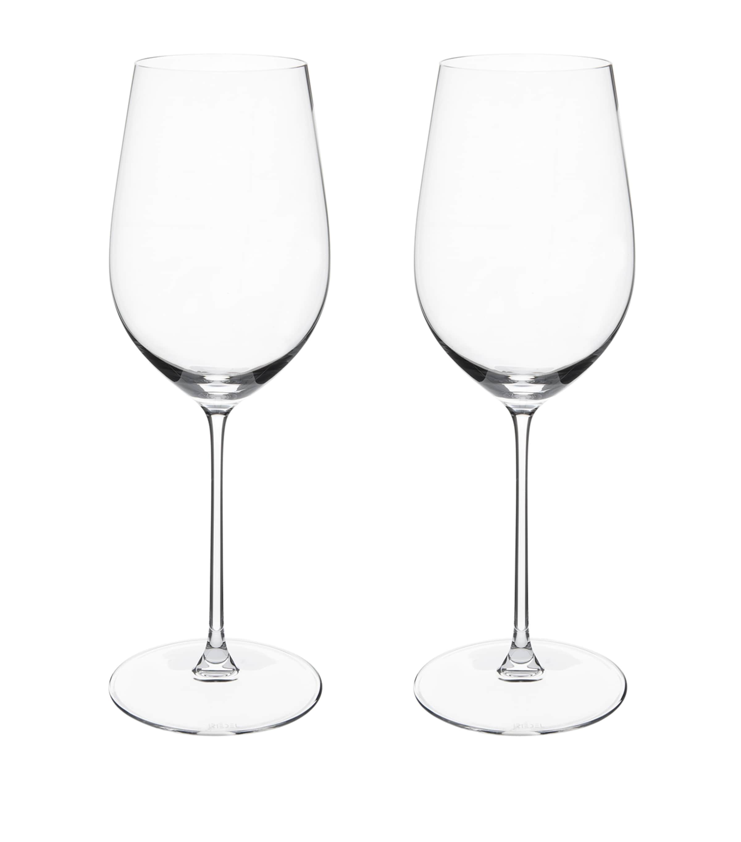 Set of 2 Veritas Riesling/Zinfandel Glasses CLEAR Image 1