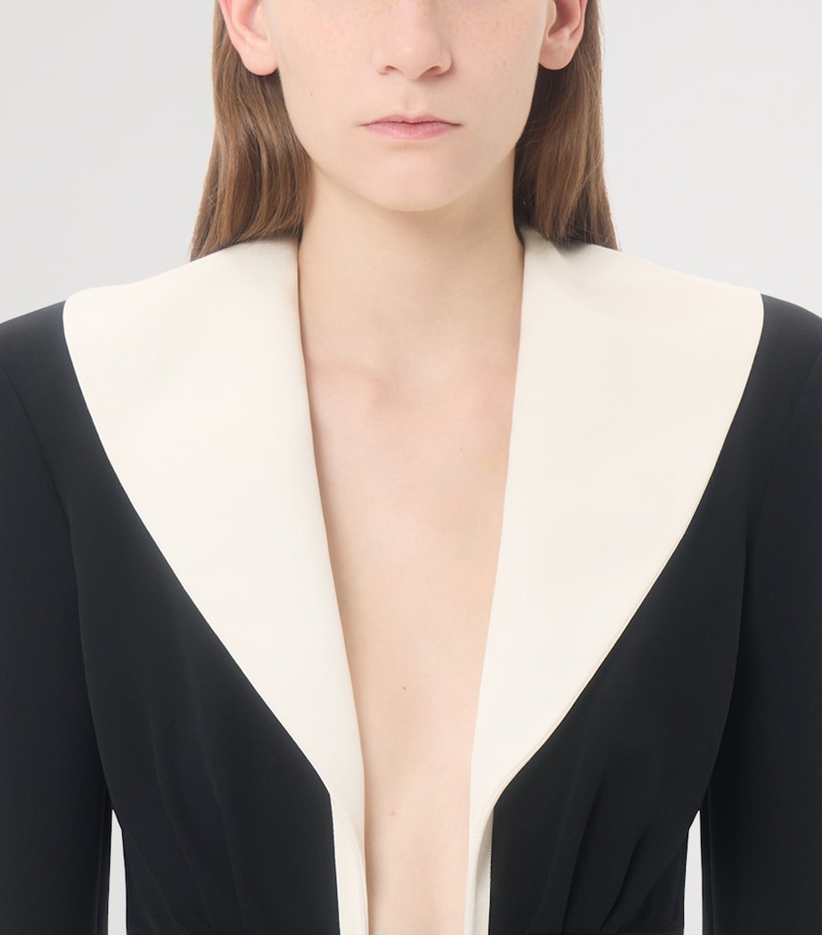 Valentino Womens Silk Blazer Gown Czl Image 6