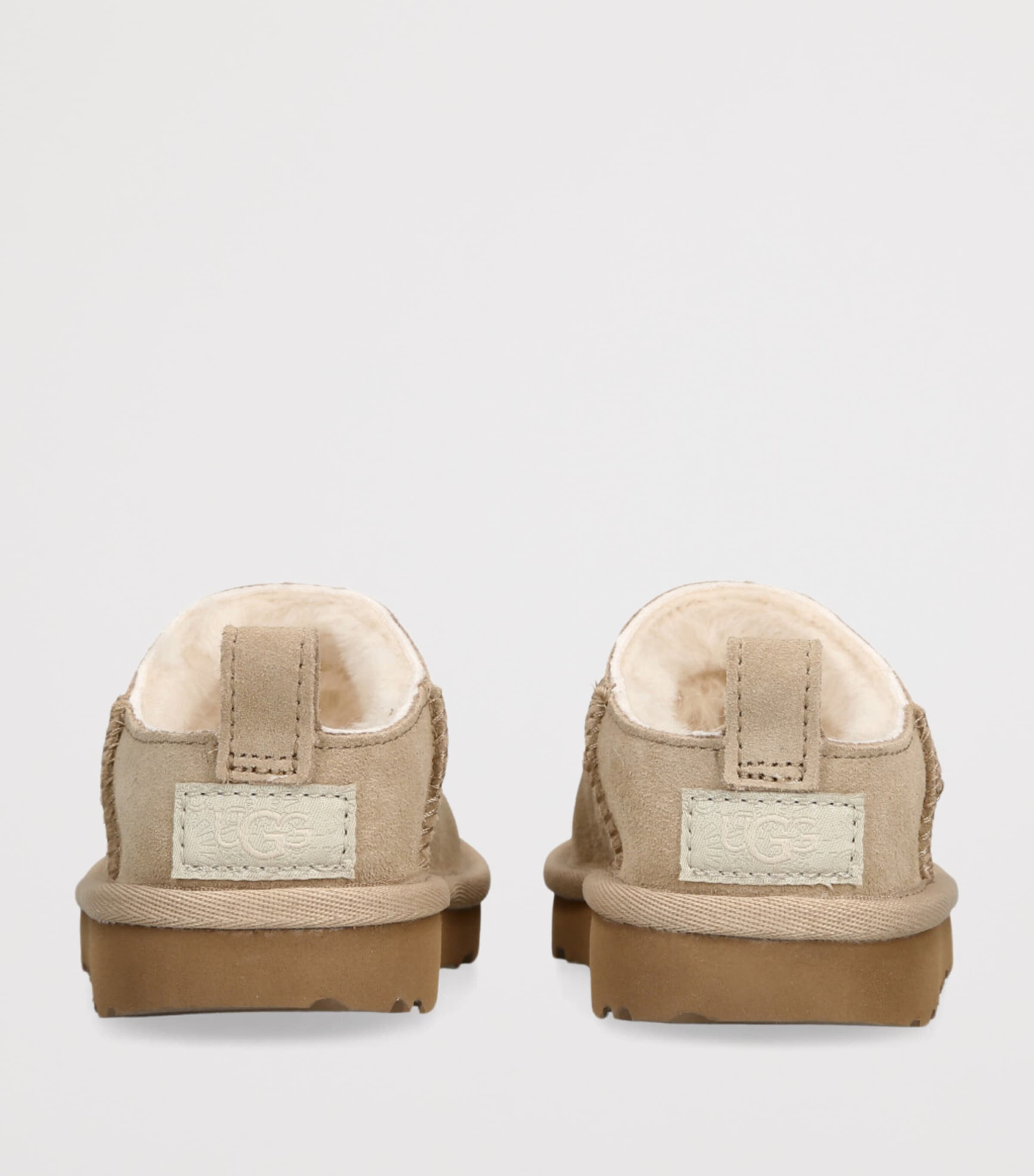 UGG Kids Suede Classic Micro Boots Beige Image 2