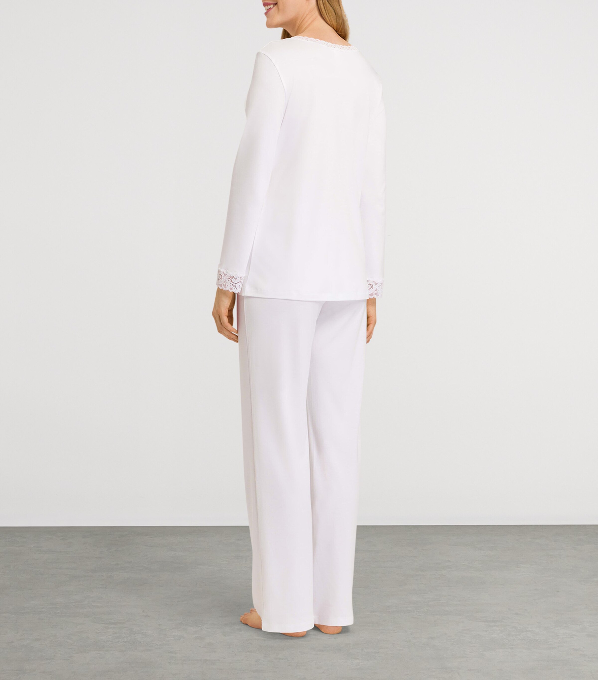 Hanro Cotton Moments Pyjama Set | Women Clothing | Nightwear | Pyjamas | Designers | Hanro Hanro Cotton Moments Pyjama Set | Women Clothing | Nightwear | Pyjamas | Designers | Hanro