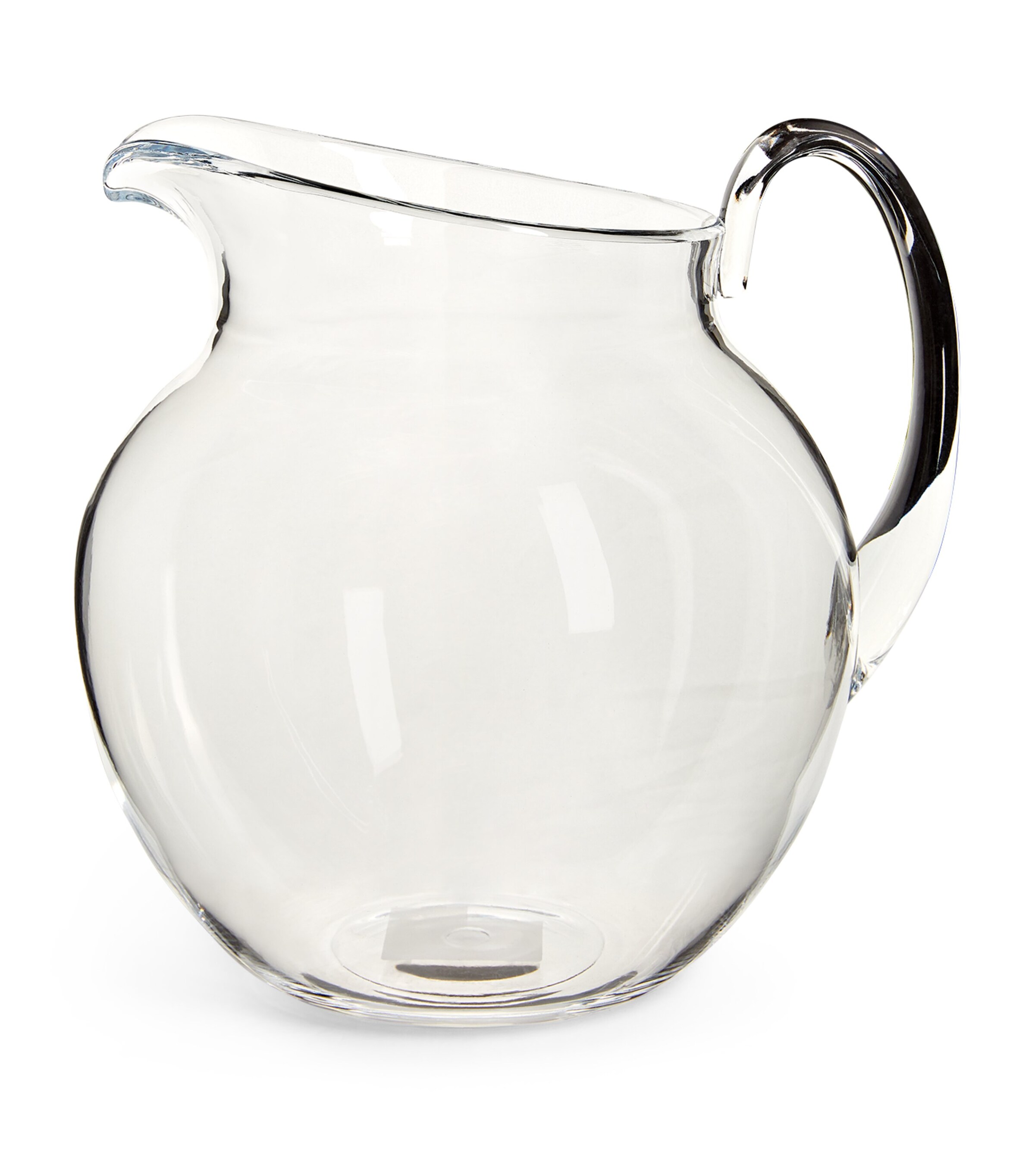 Mario Luca Giusti Palla Transparent Acrylic Pitcher, Clear In Clear