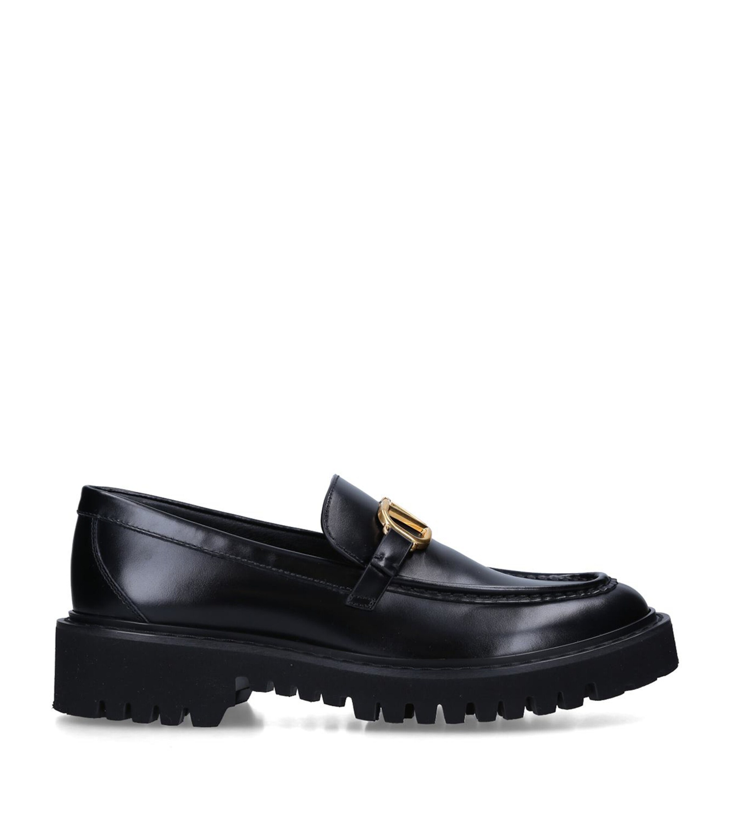 Valentino Garavani Black Valentino Garavani Leather Signature
