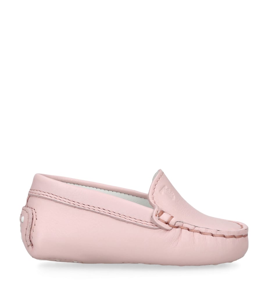 Leather Pantofola Gommini Loafers PALE PINK Image 1