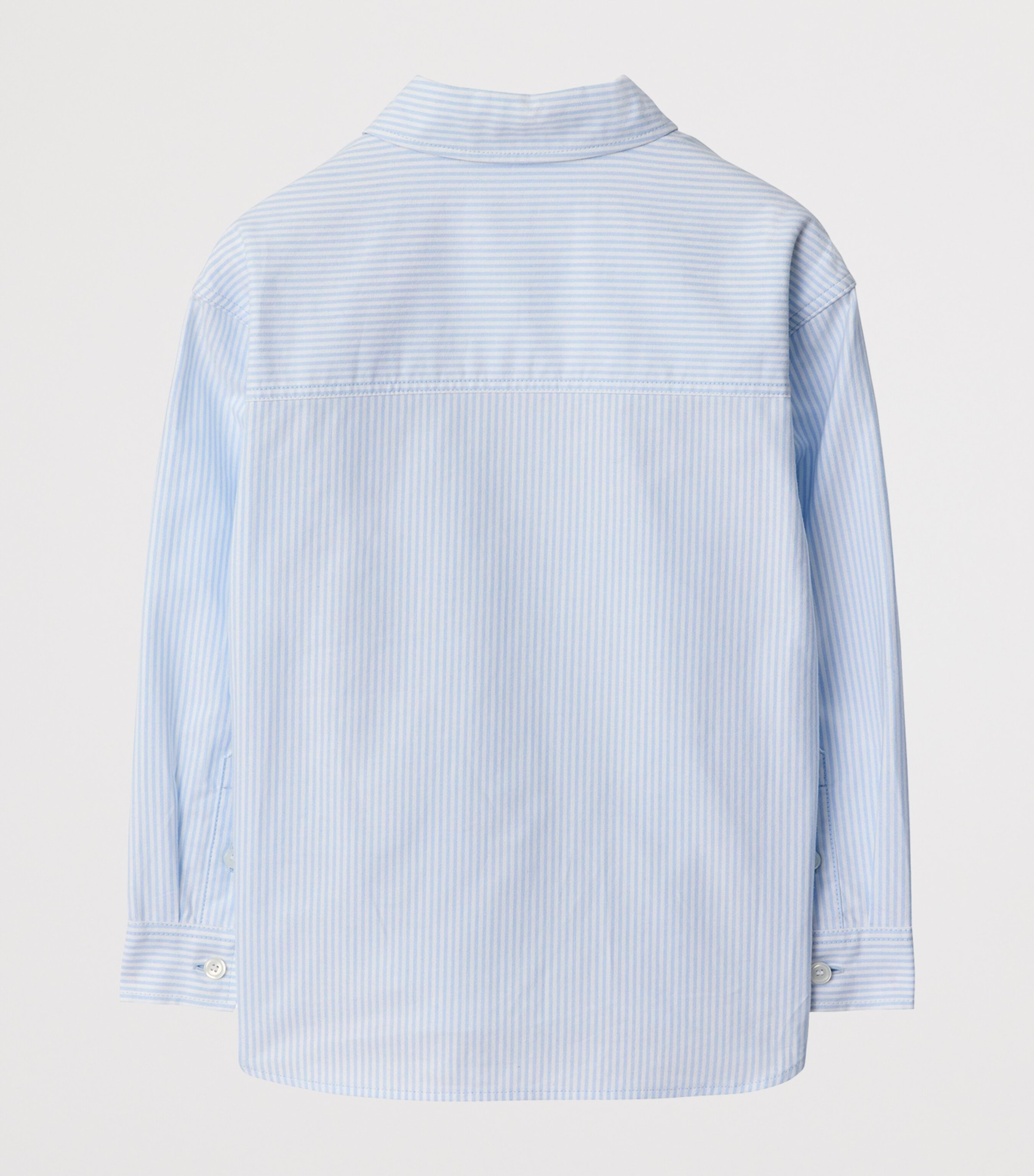 Stripe EKD Oxford Shirt (3-12 Years) PALE BLUE STRIPE Image 2