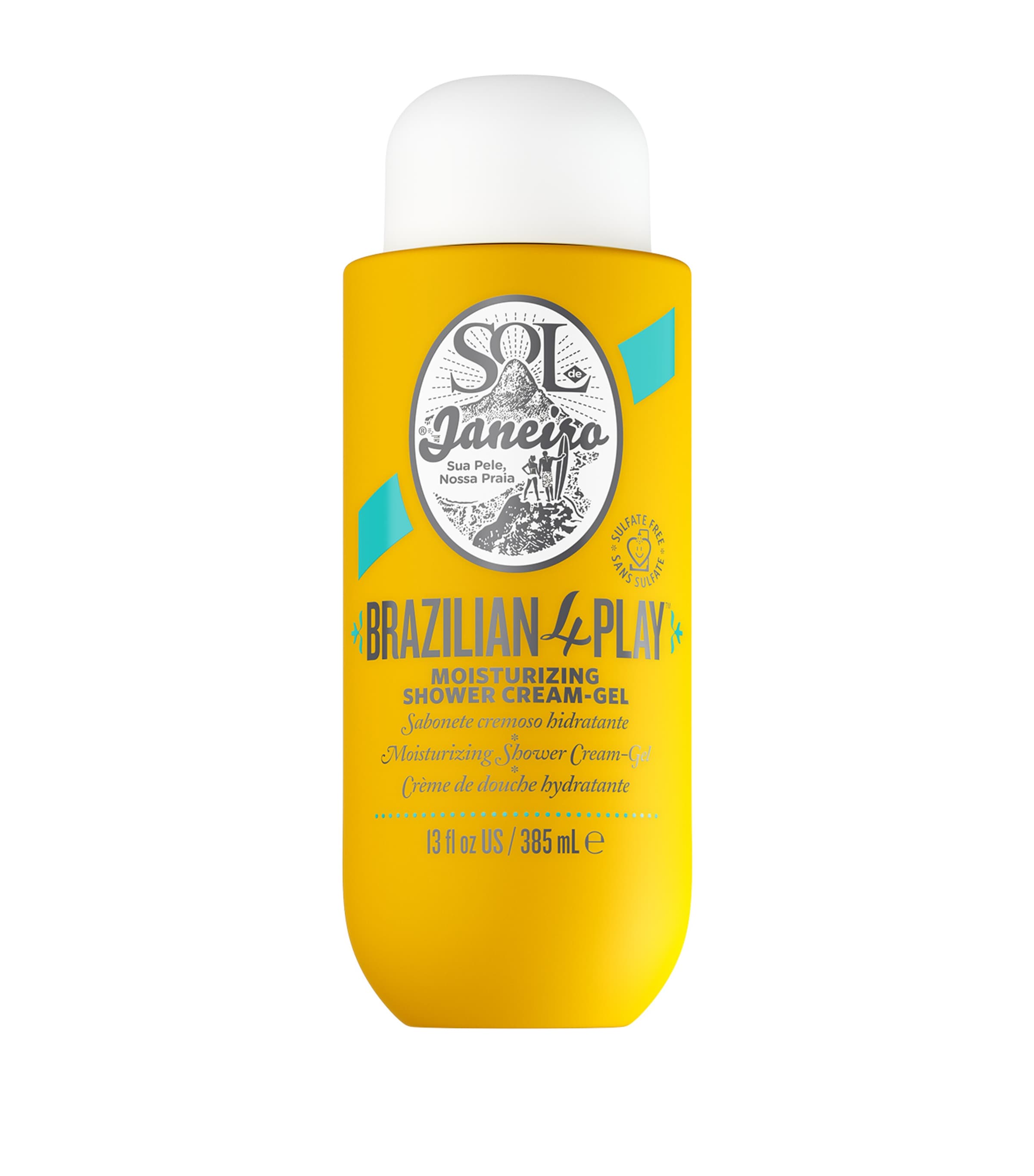 SOL DE JANEIRO Brazilian 4 Play Moisturizing Shower Cream-Gel (385ml) | Bath & Shower | Shower Gels | Designers | SOL DE JANEIRO