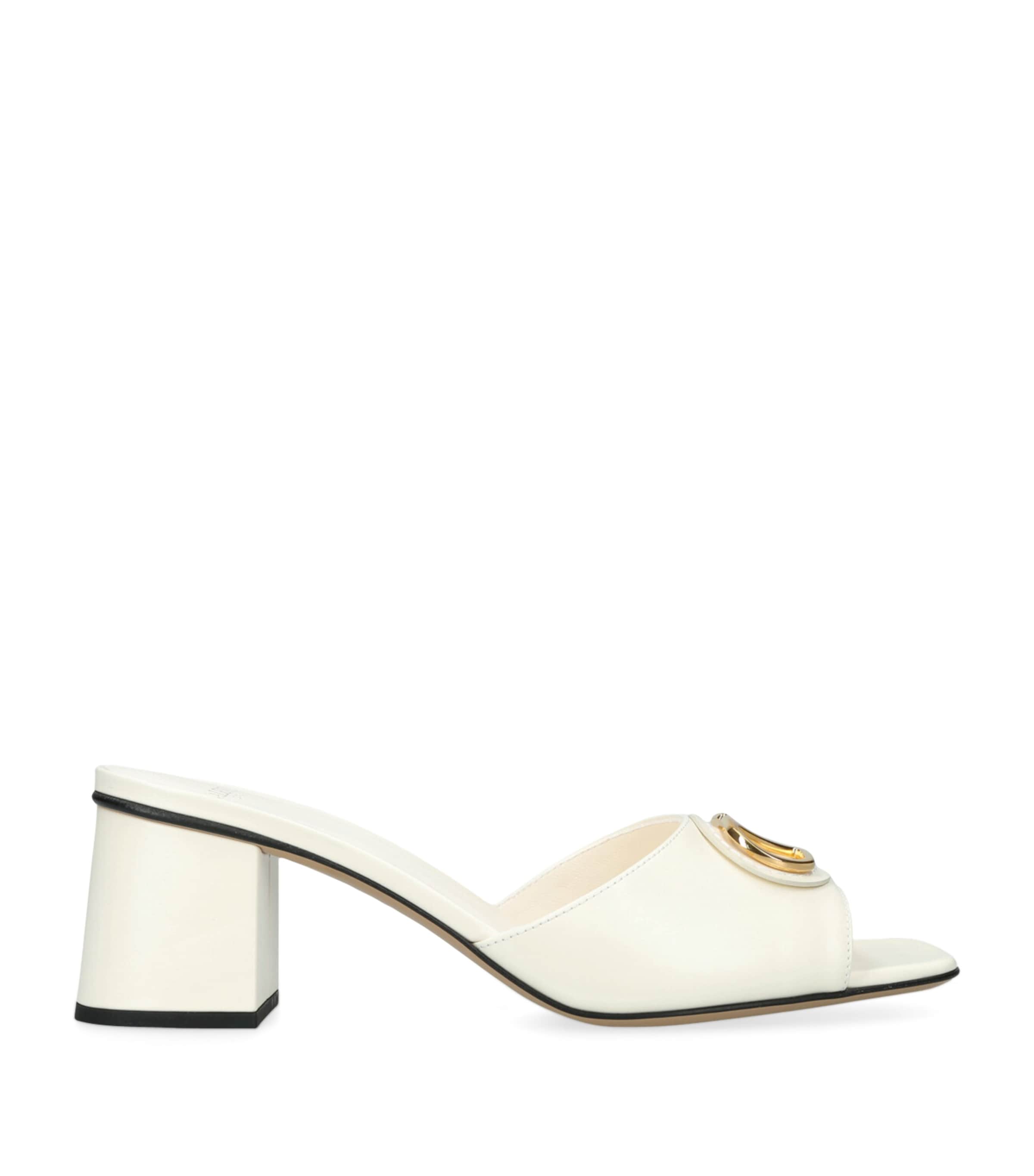 Valentino Garavani Leather VLogo Mules 60 | Harrods US