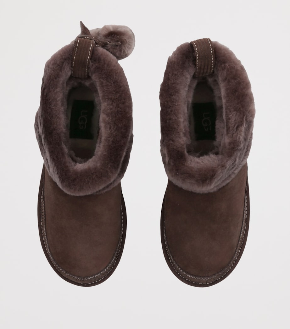 UGG Suede Classic Mini Heritage Boots Dark Brown Image 3